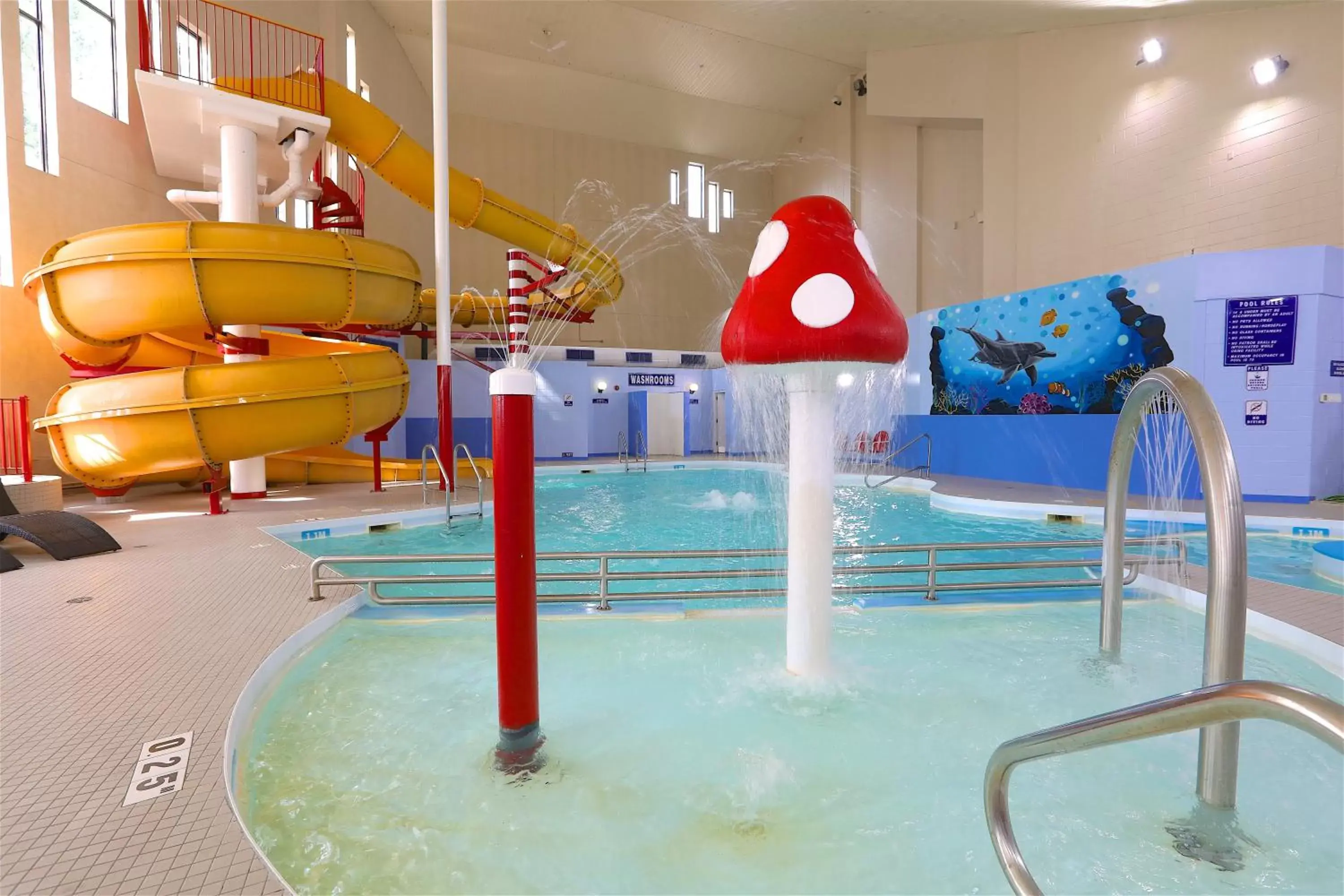 Swimming Pool in Medicine Hat Suites