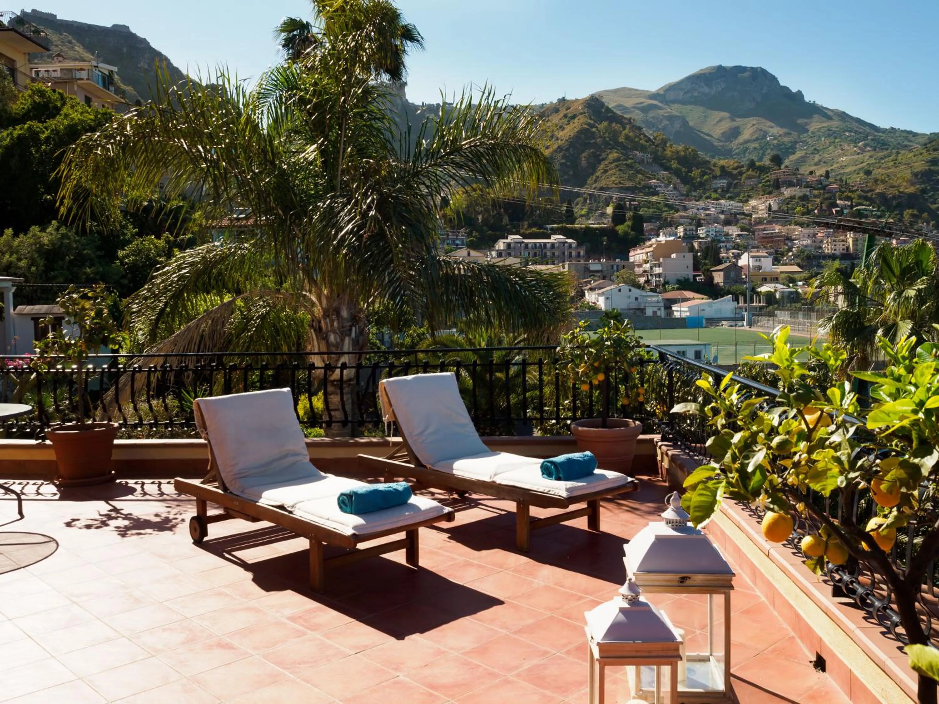 Balcony/Terrace in Hotel Sirius