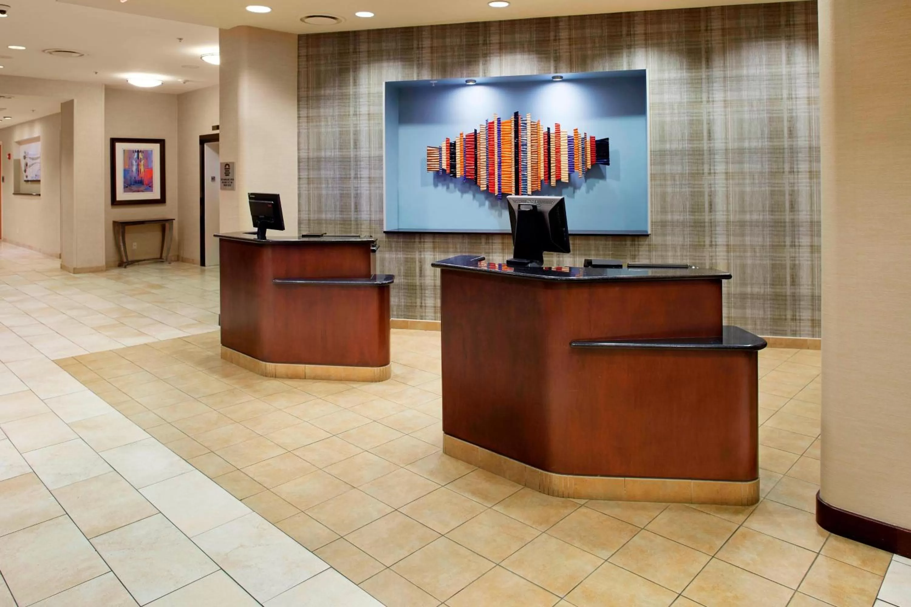 Lobby or reception in Courtyard Hamilton