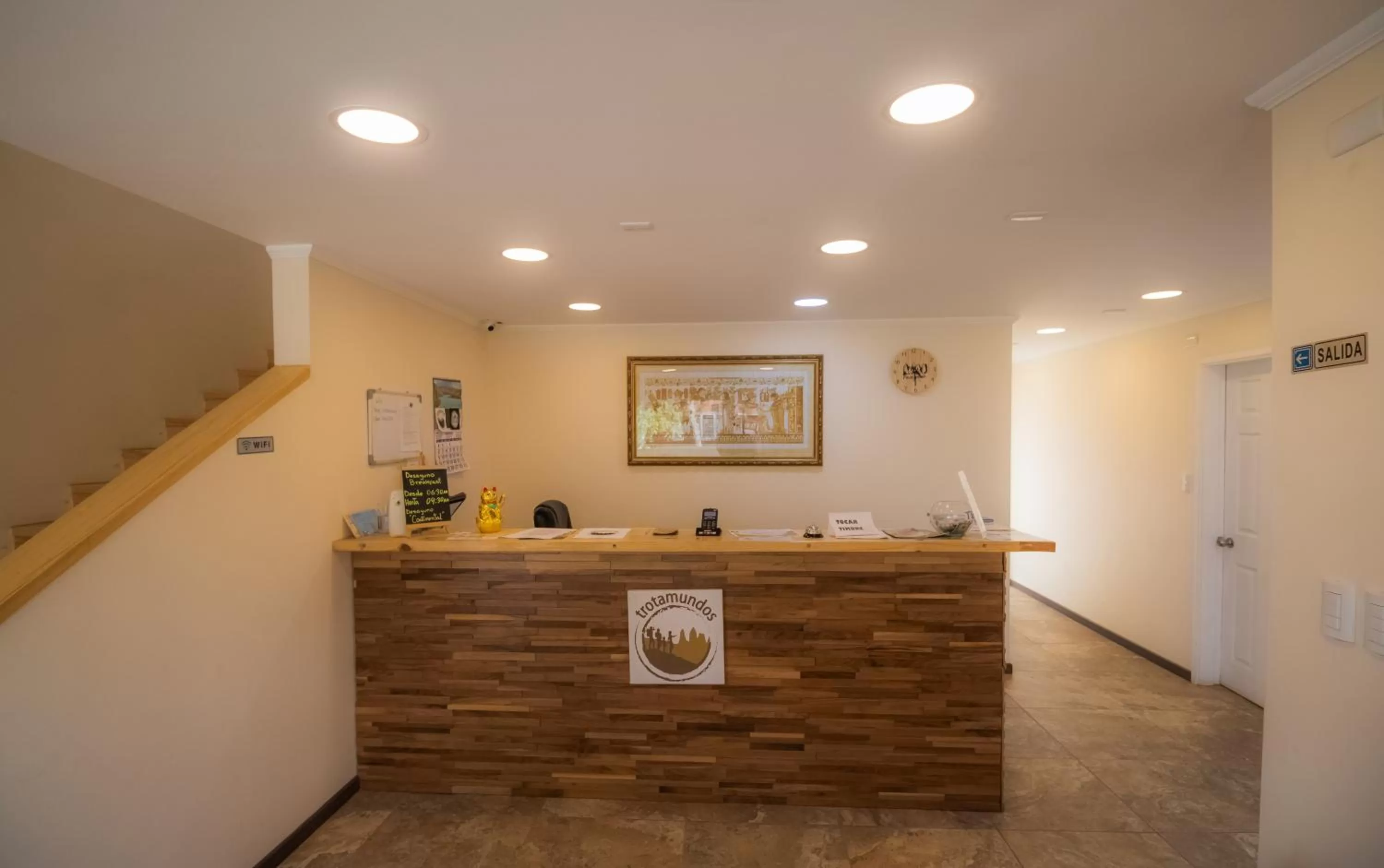 Facade/entrance in Trotamundos