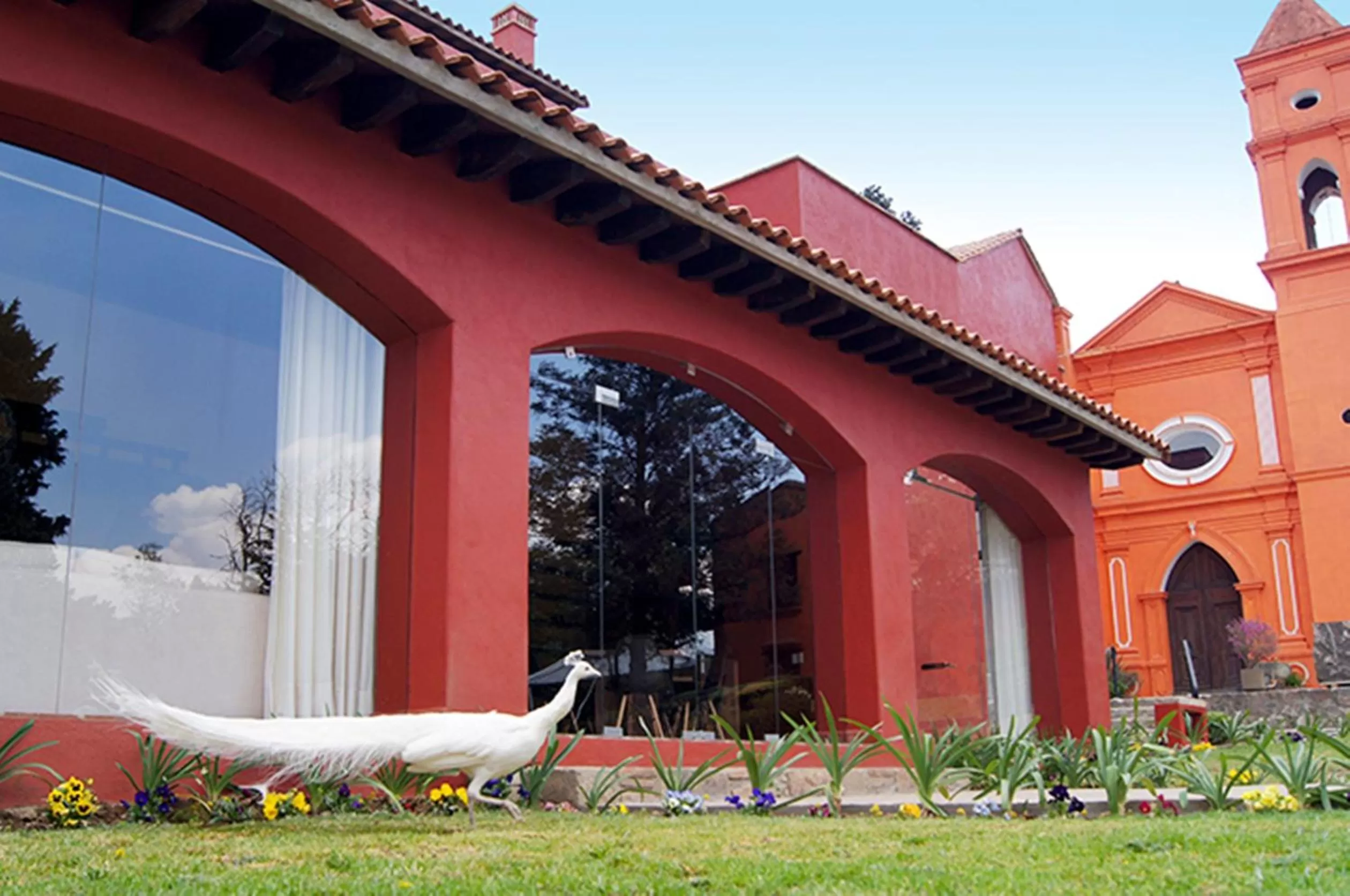 Facade/entrance in Hotel Hacienda San Martin