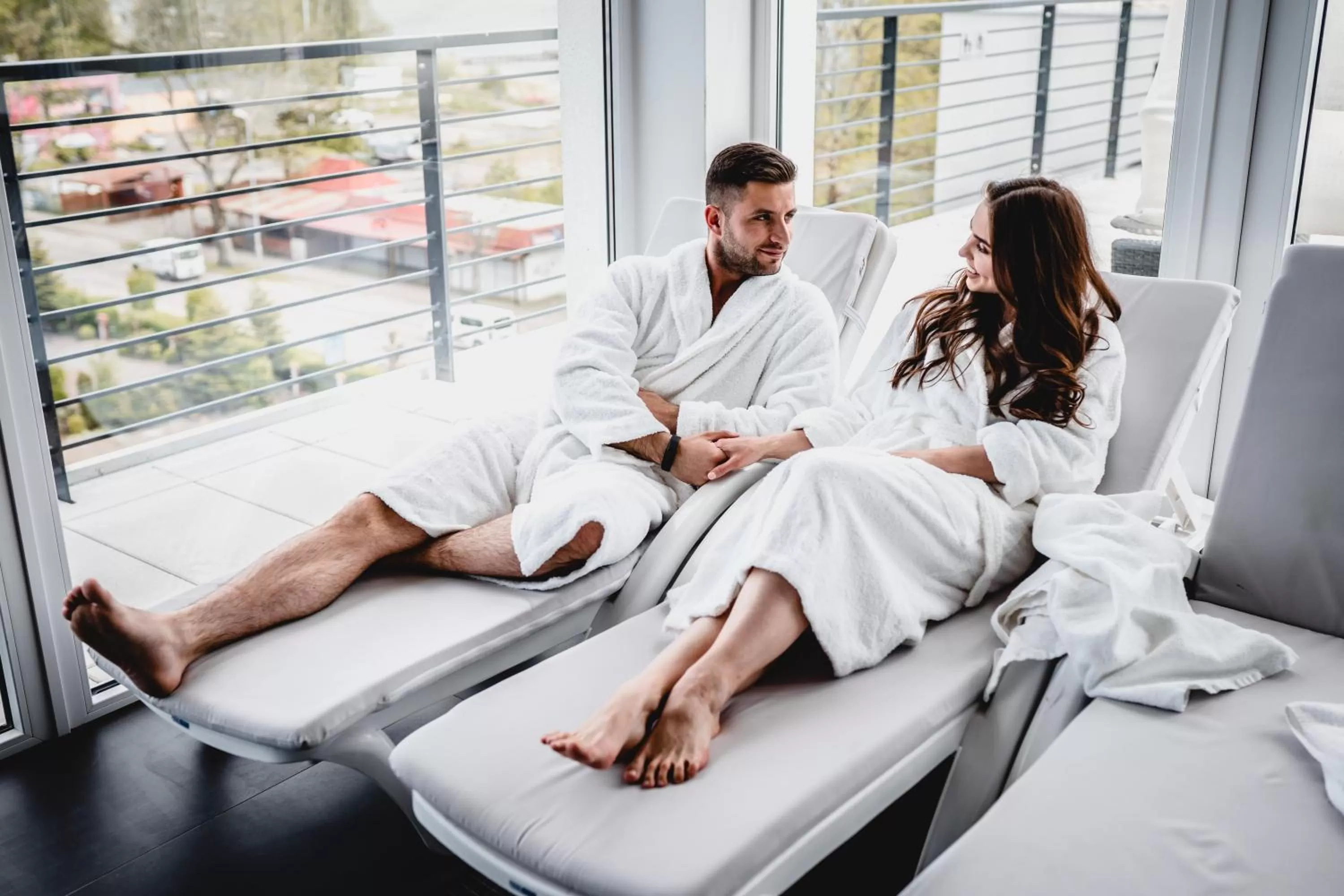 Seating area in Molo Park Aparthotel