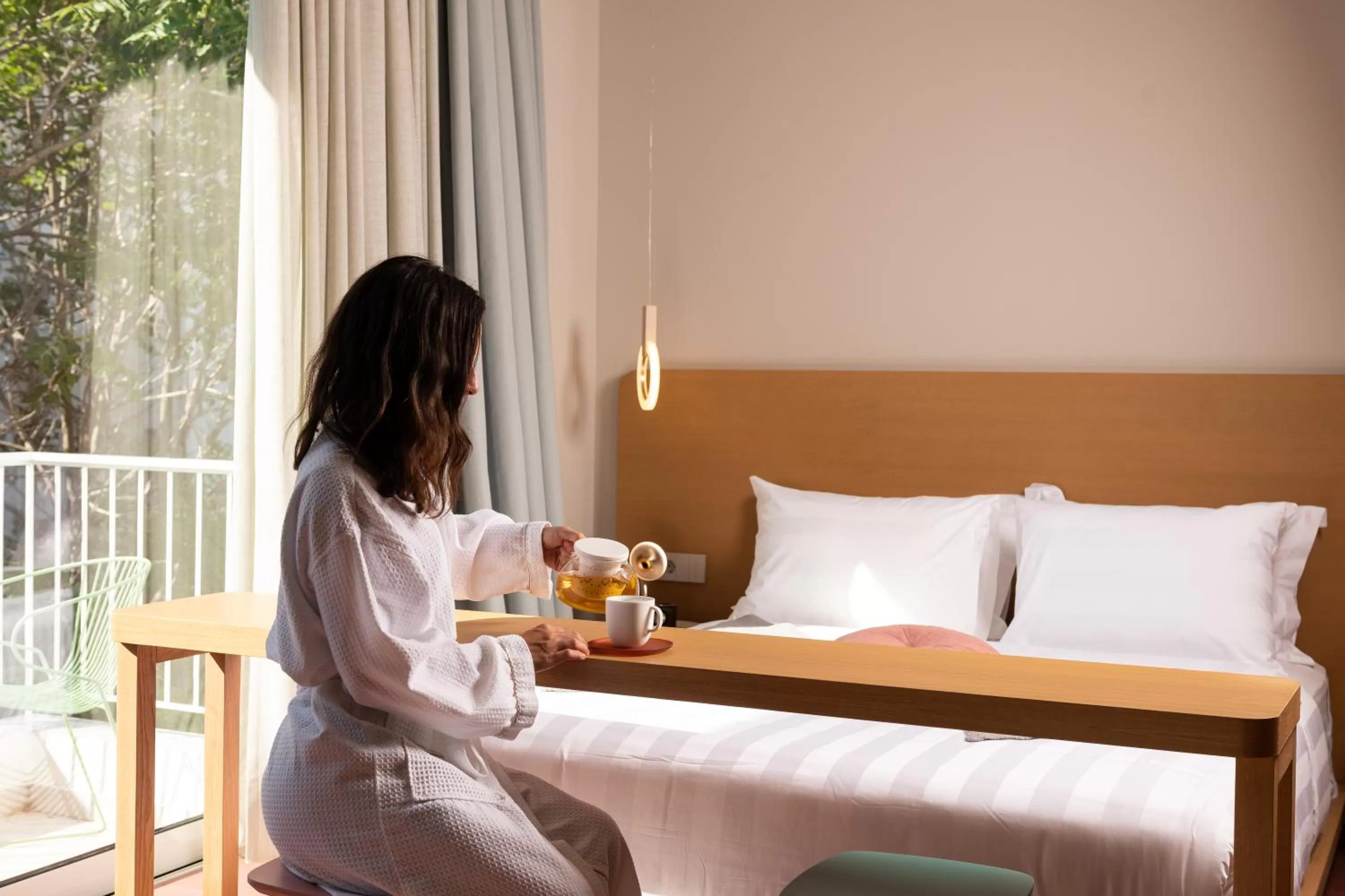 Coffee/tea facilities, Bed in Alkima Athens Wellness Stay