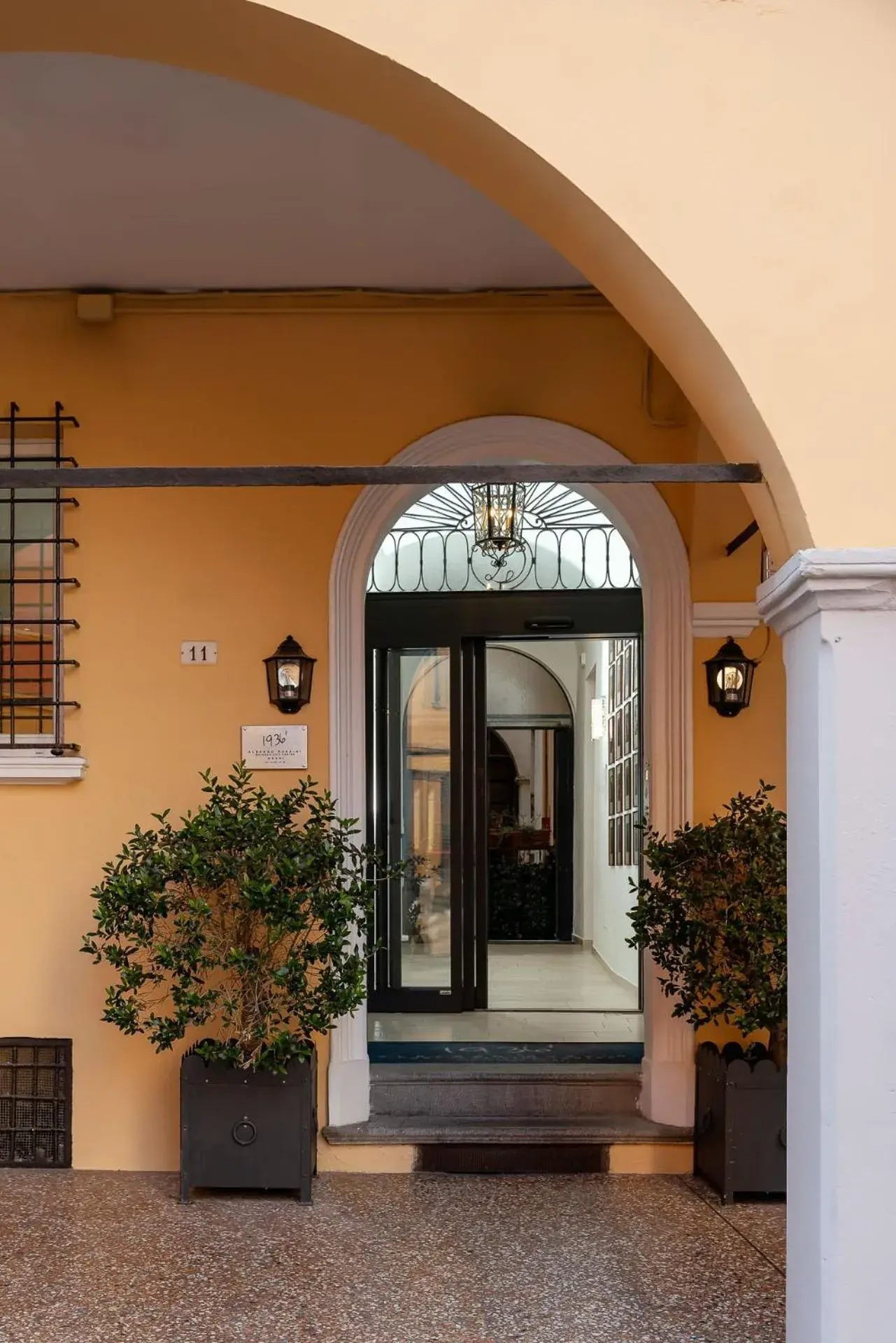 Facade/entrance in Albergo Rossini 1936 Small & Charming Facade/entrance in Albergo Rossini 1936 Small & Charming