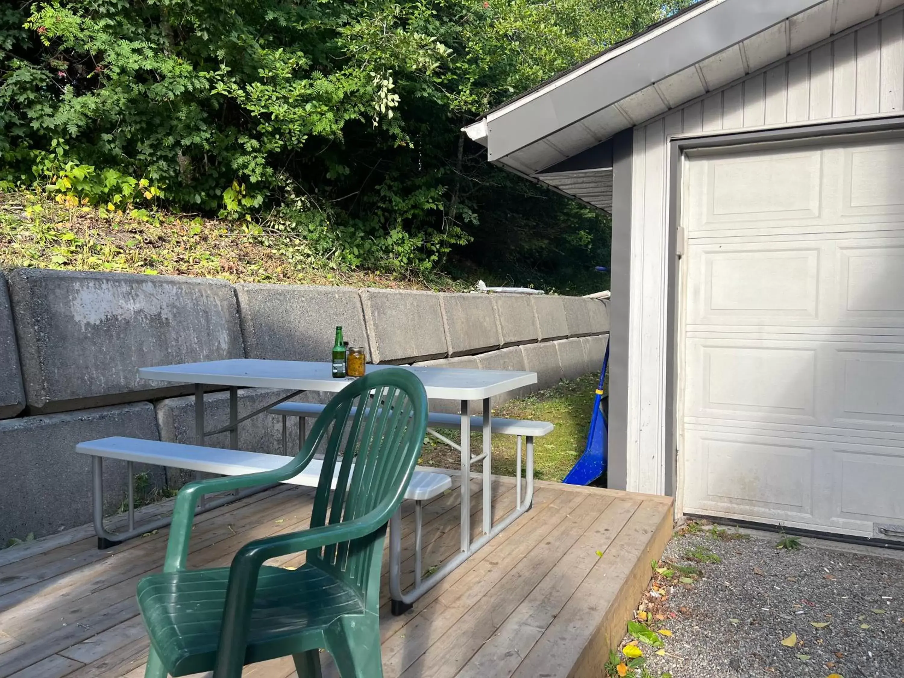 Patio in Chalet Inn