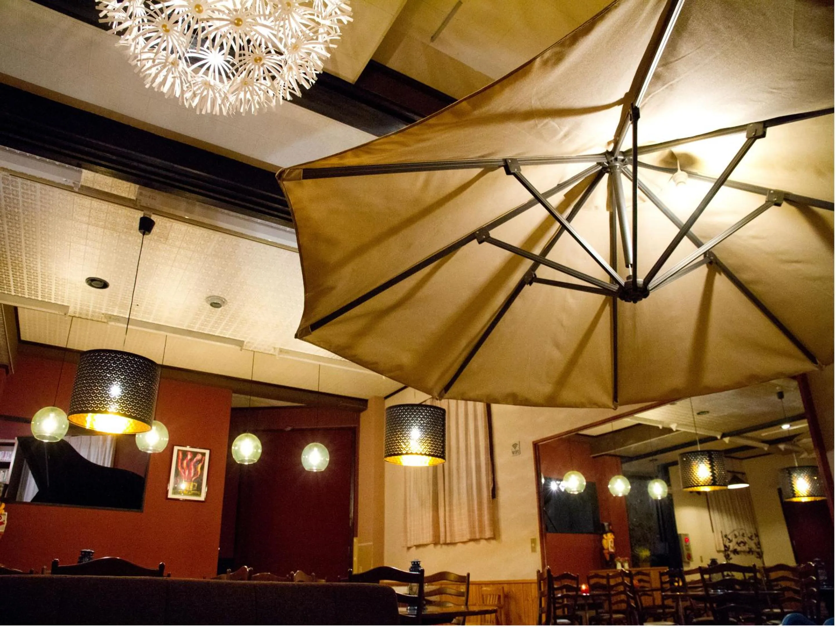 Communal lounge/ TV room in Kagura White Horse Inn