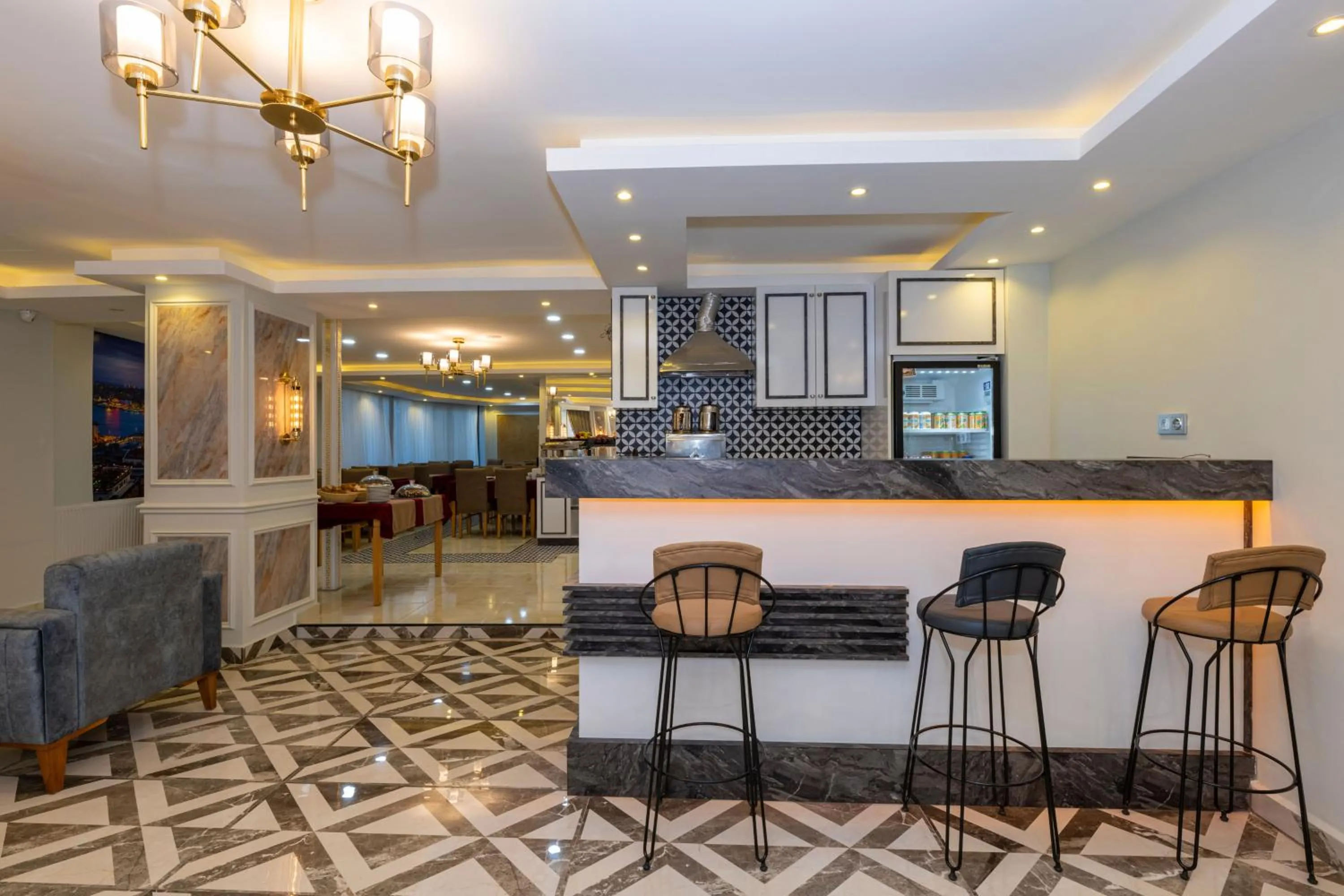 Lounge or bar in Hotel Yesilpark