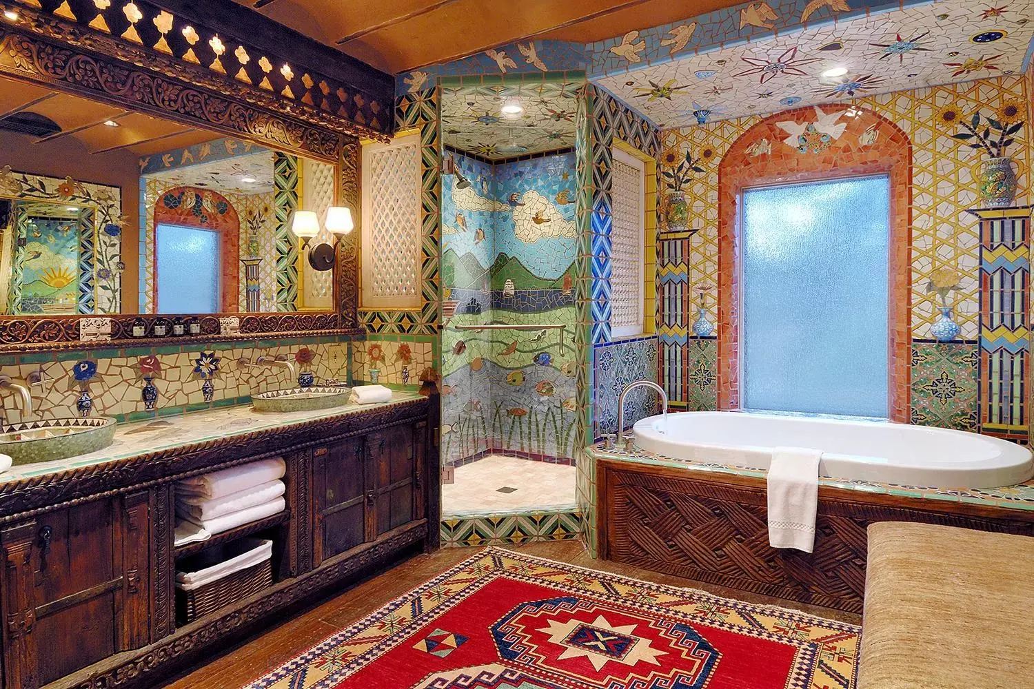 Bathroom in The Inn of Five Graces