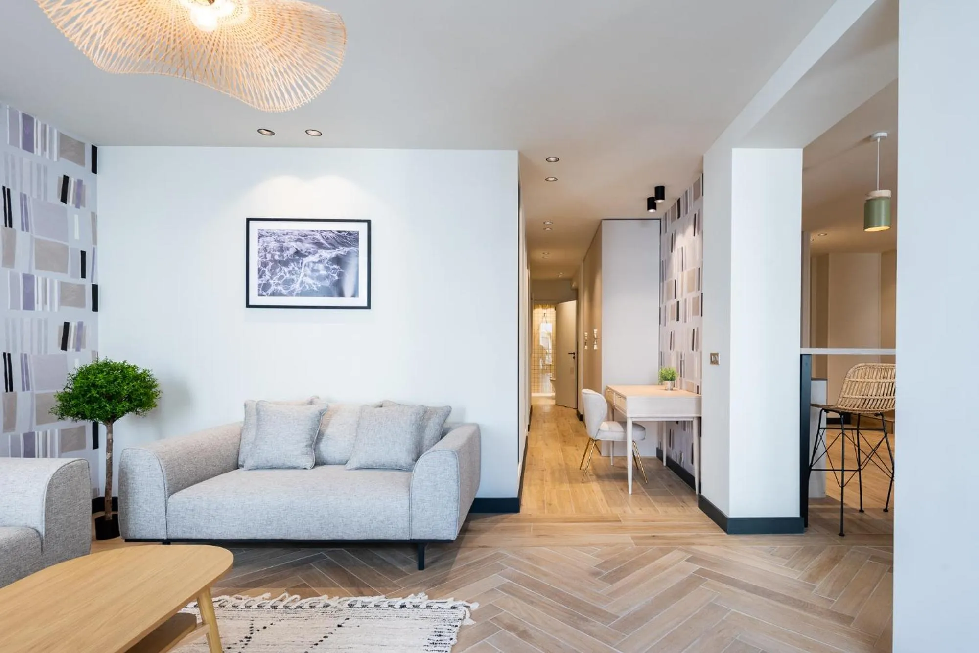 Living room in Florella Croisette Apartment