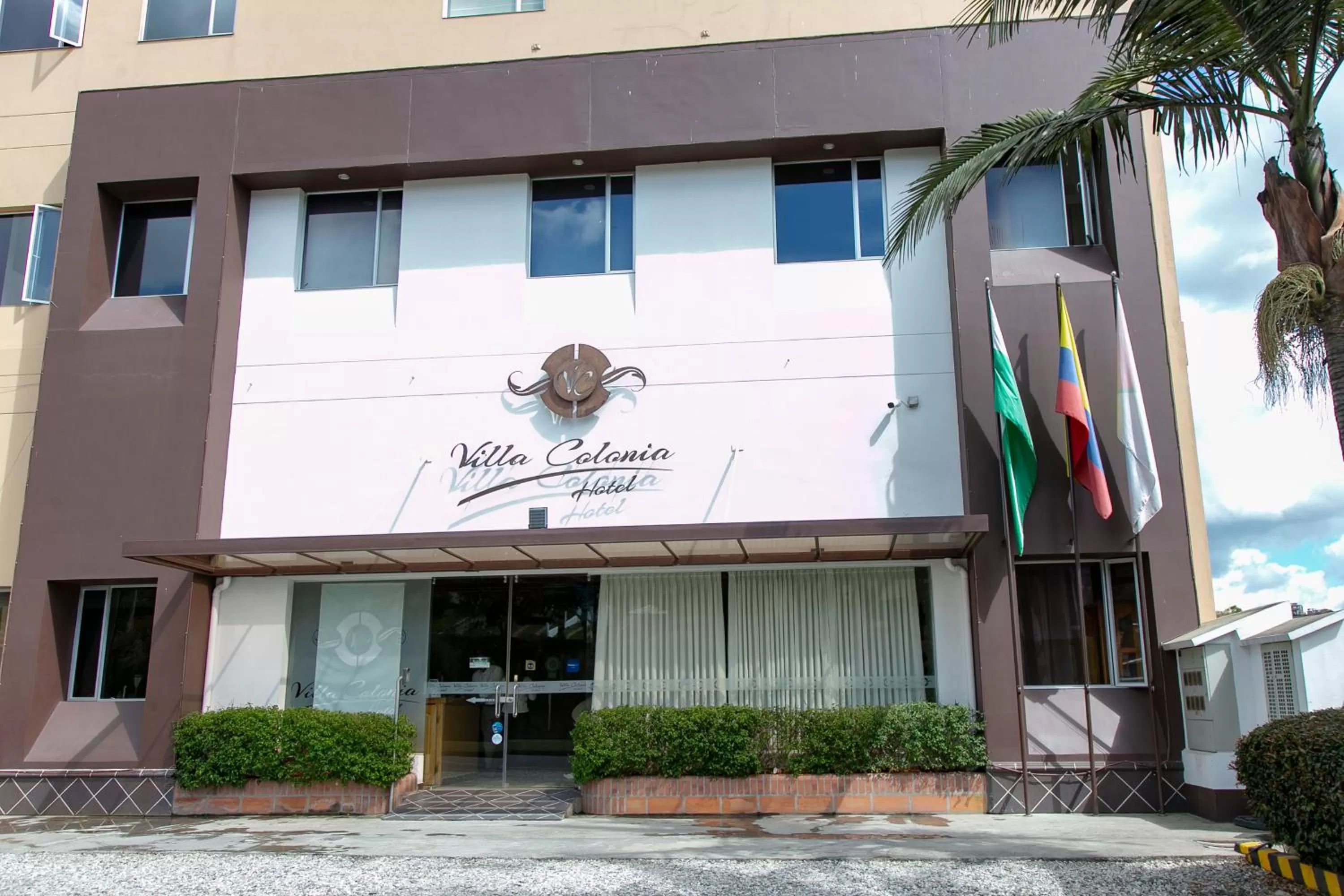 Facade/entrance in Hotel Villa Colonia