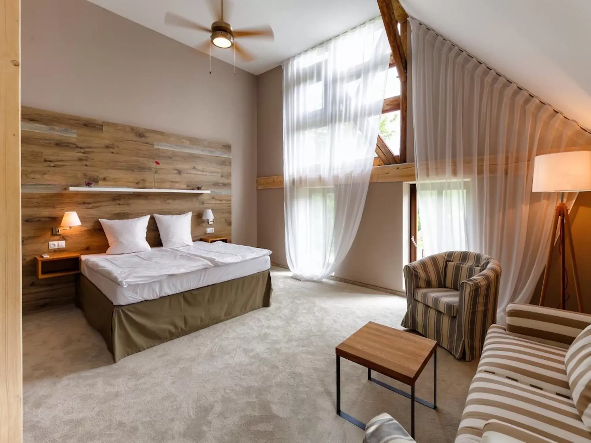 Bedroom, Bed in Cihelny Golf & Wellness Resort