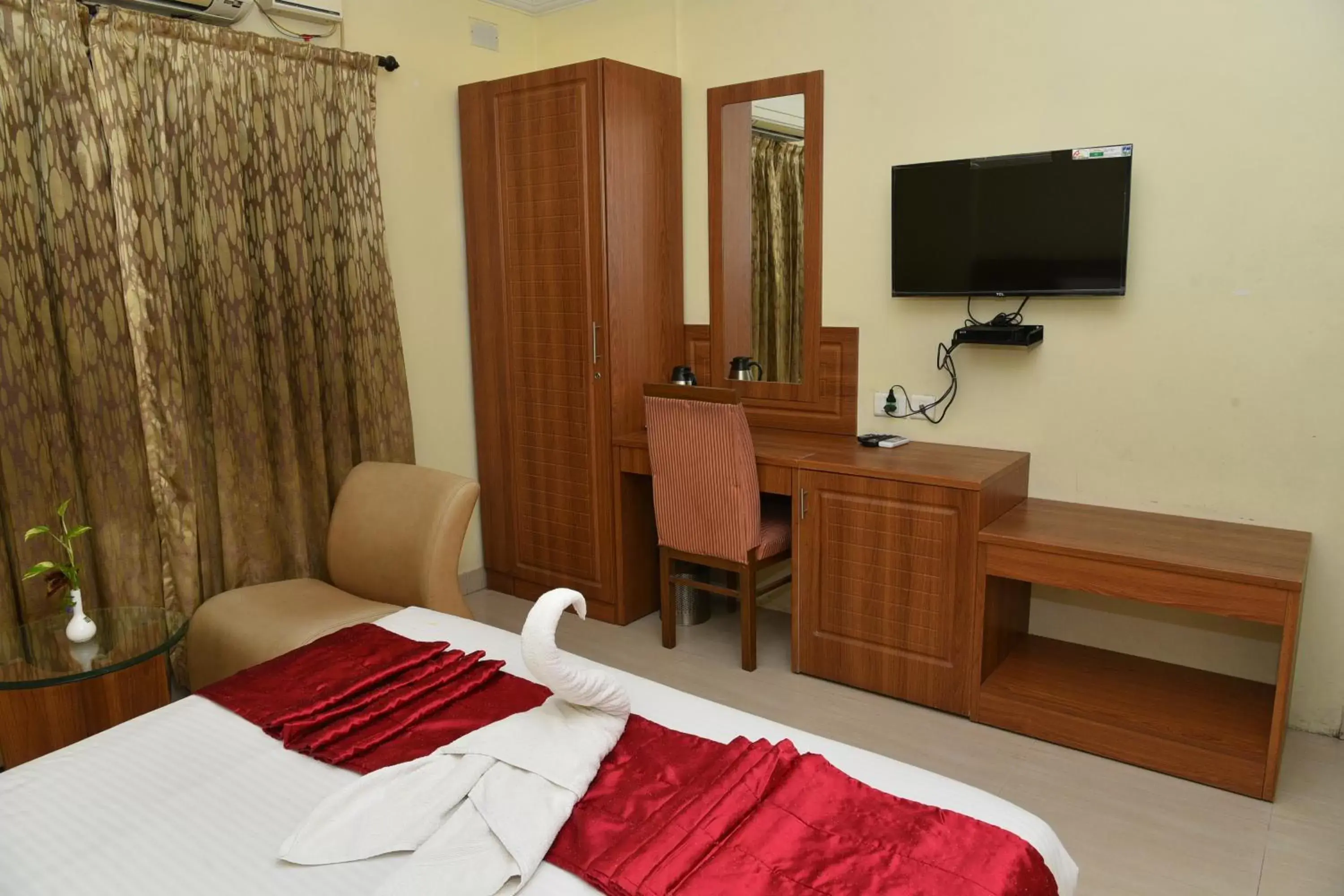 Bed in Hotel Sonas Bed in Hotel Sonas