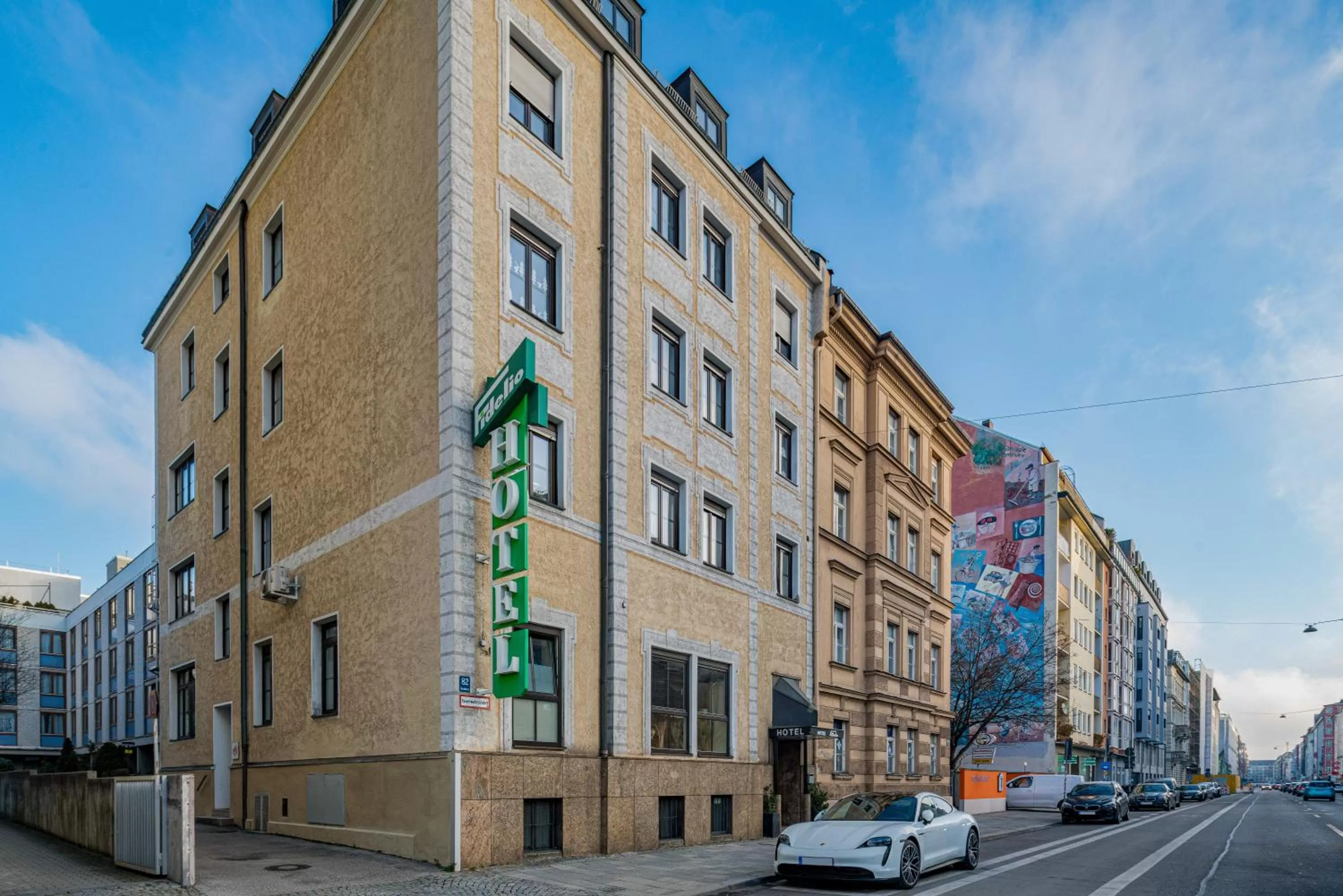 Property building in Hotel Fidelio