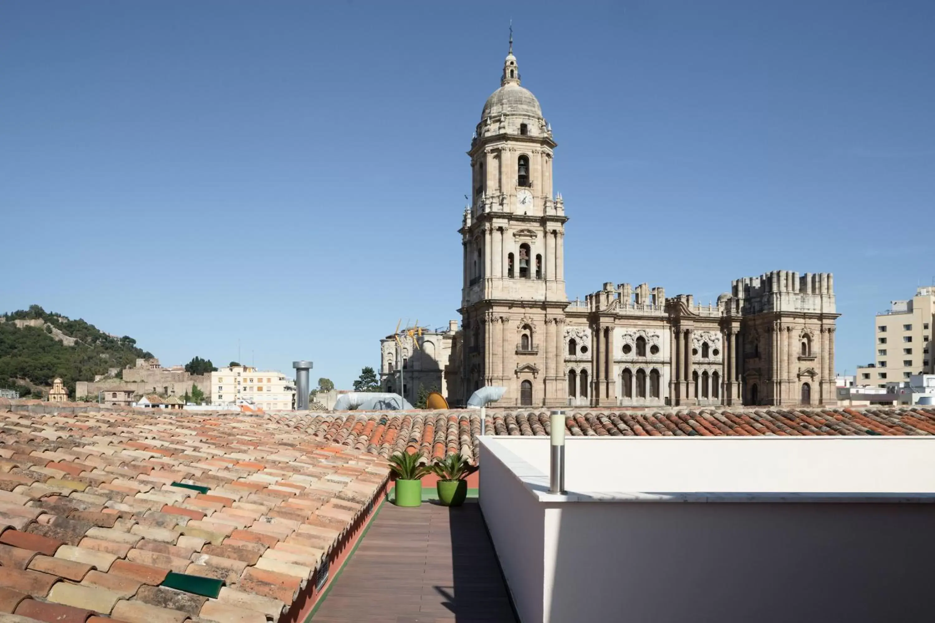 Balcony/Terrace in Petit Palace Plaza Málaga