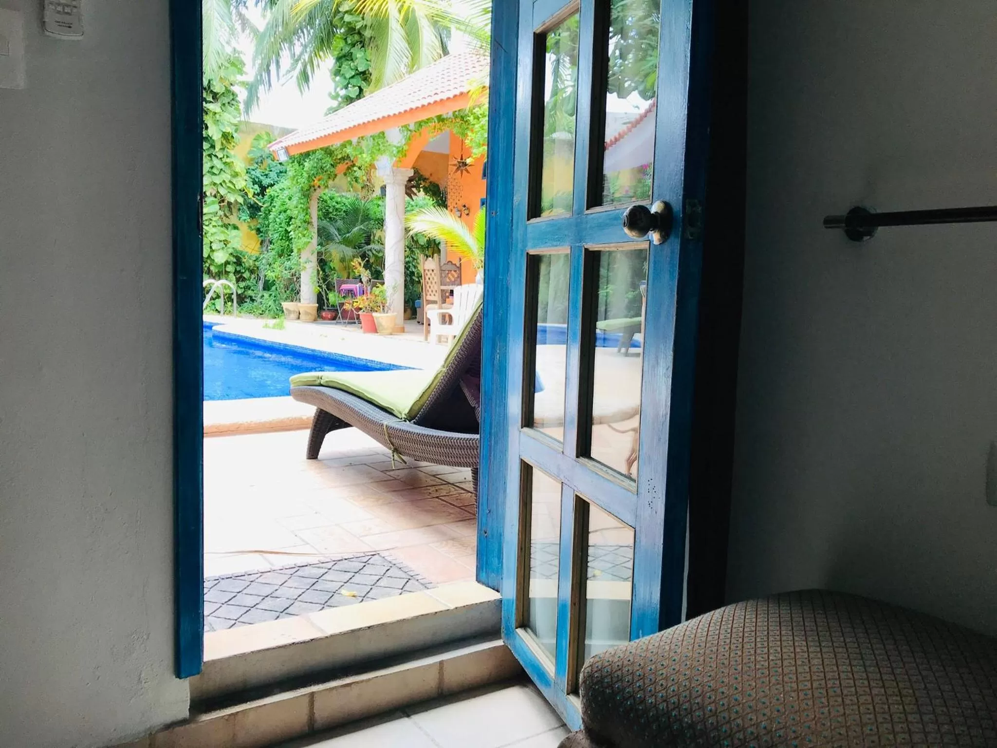 Balcony/Terrace in Hacienda Boutique B&B and Spa Solo Adultos