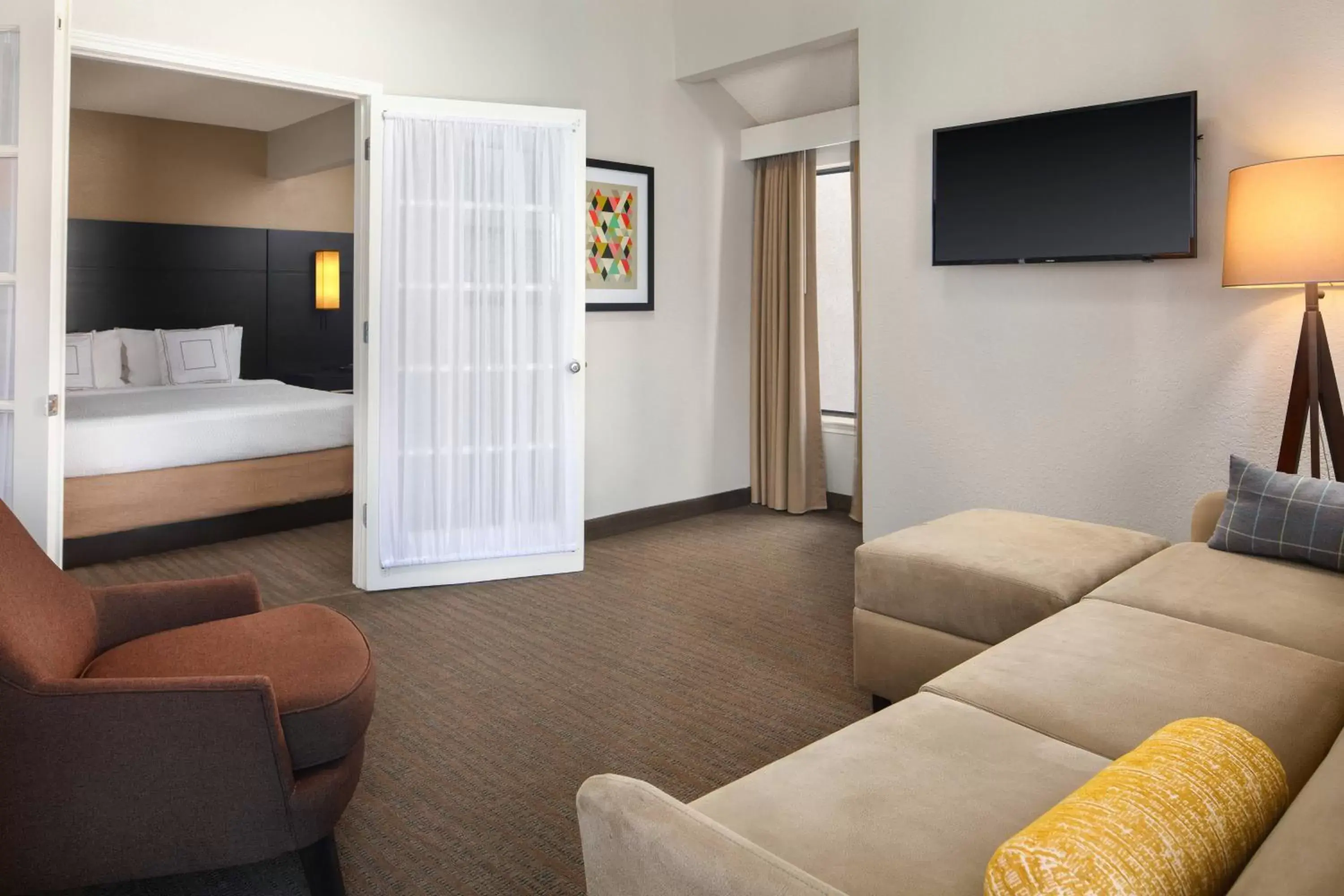 Photo of the whole room, Seating Area in Residence Inn Irvine Spectrum