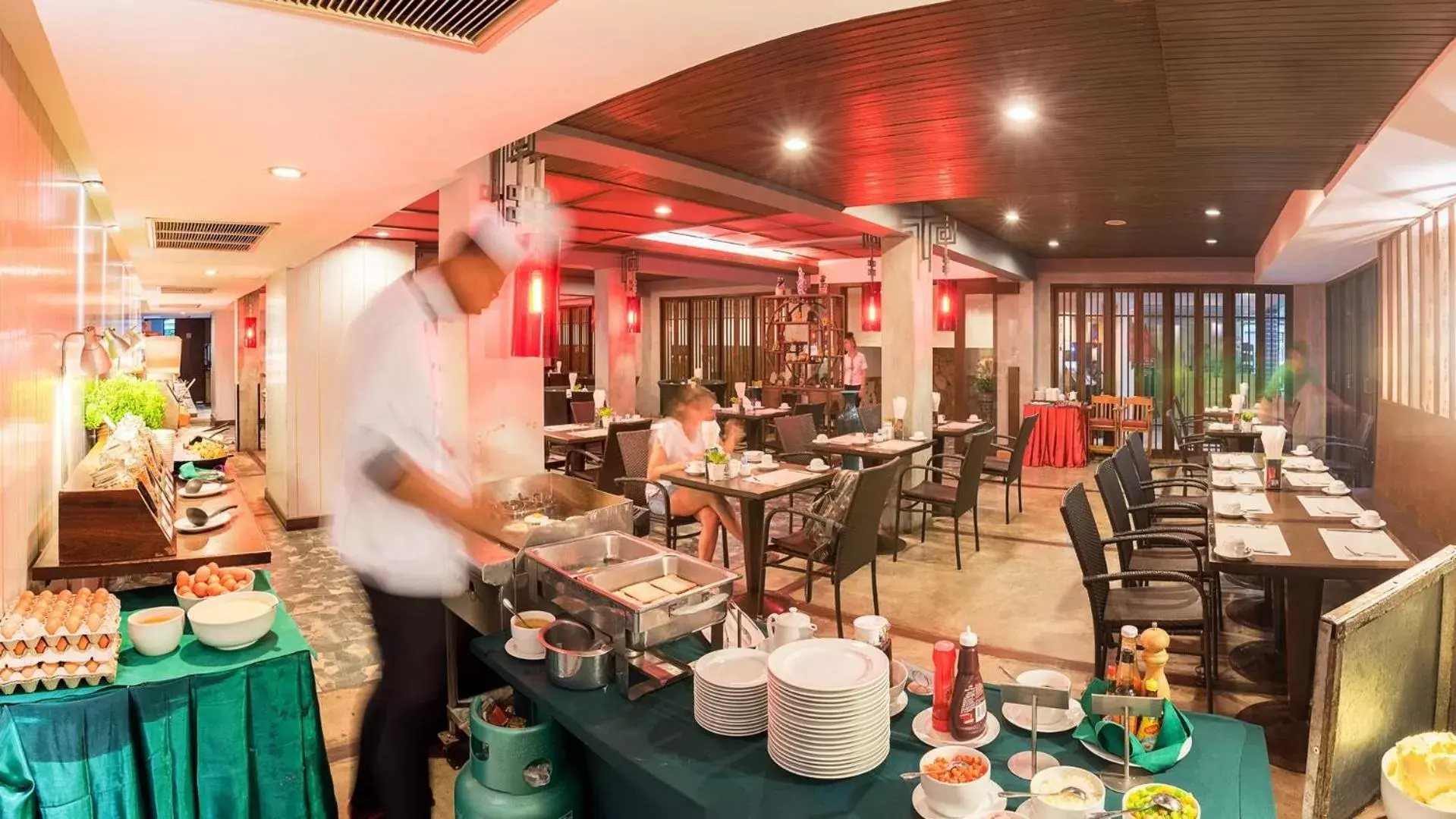 Buffet breakfast, Restaurant/Places to Eat in Krabi Chada Resort - SHA Plus