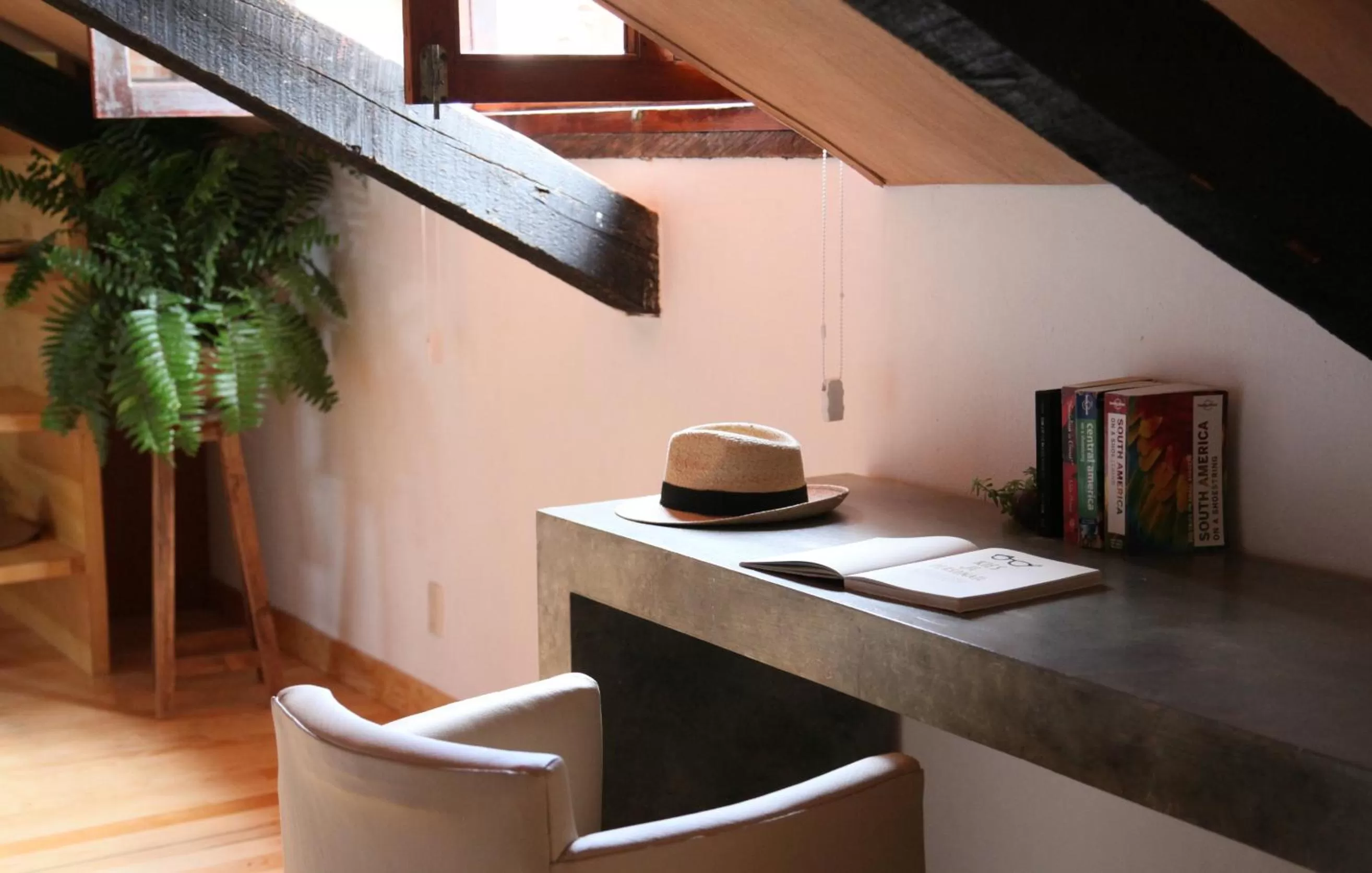 Seating area in Casa Azabache