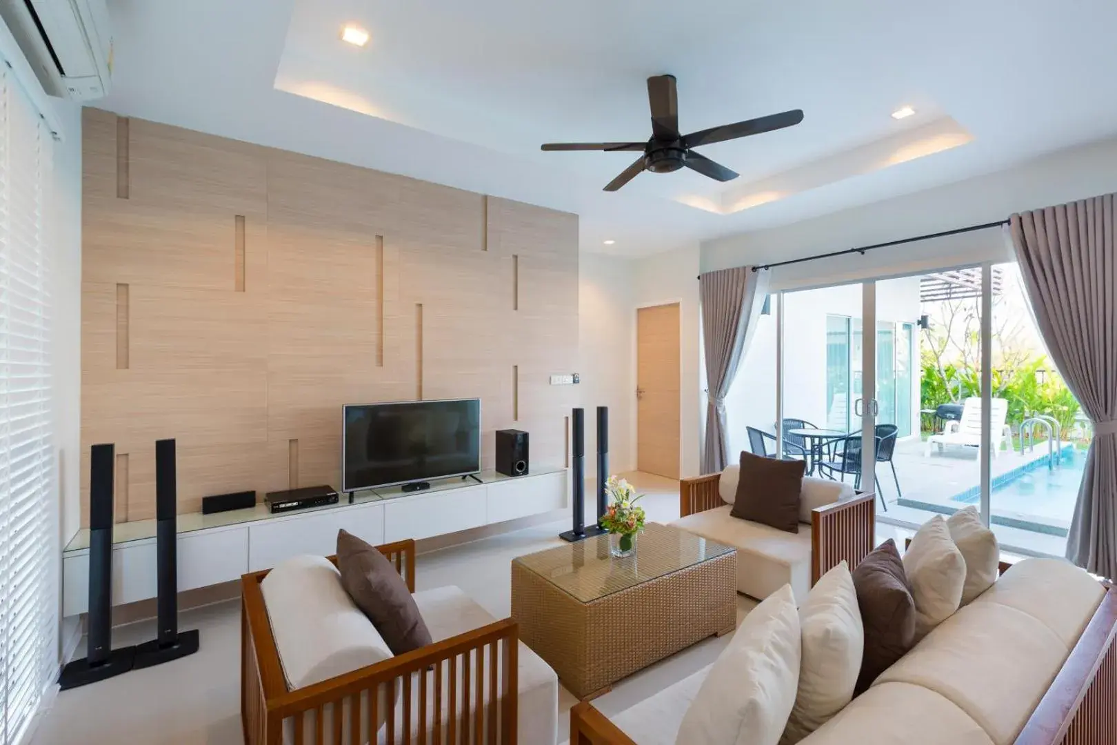 Living room, Seating Area in Sivana Villas Hua Hin