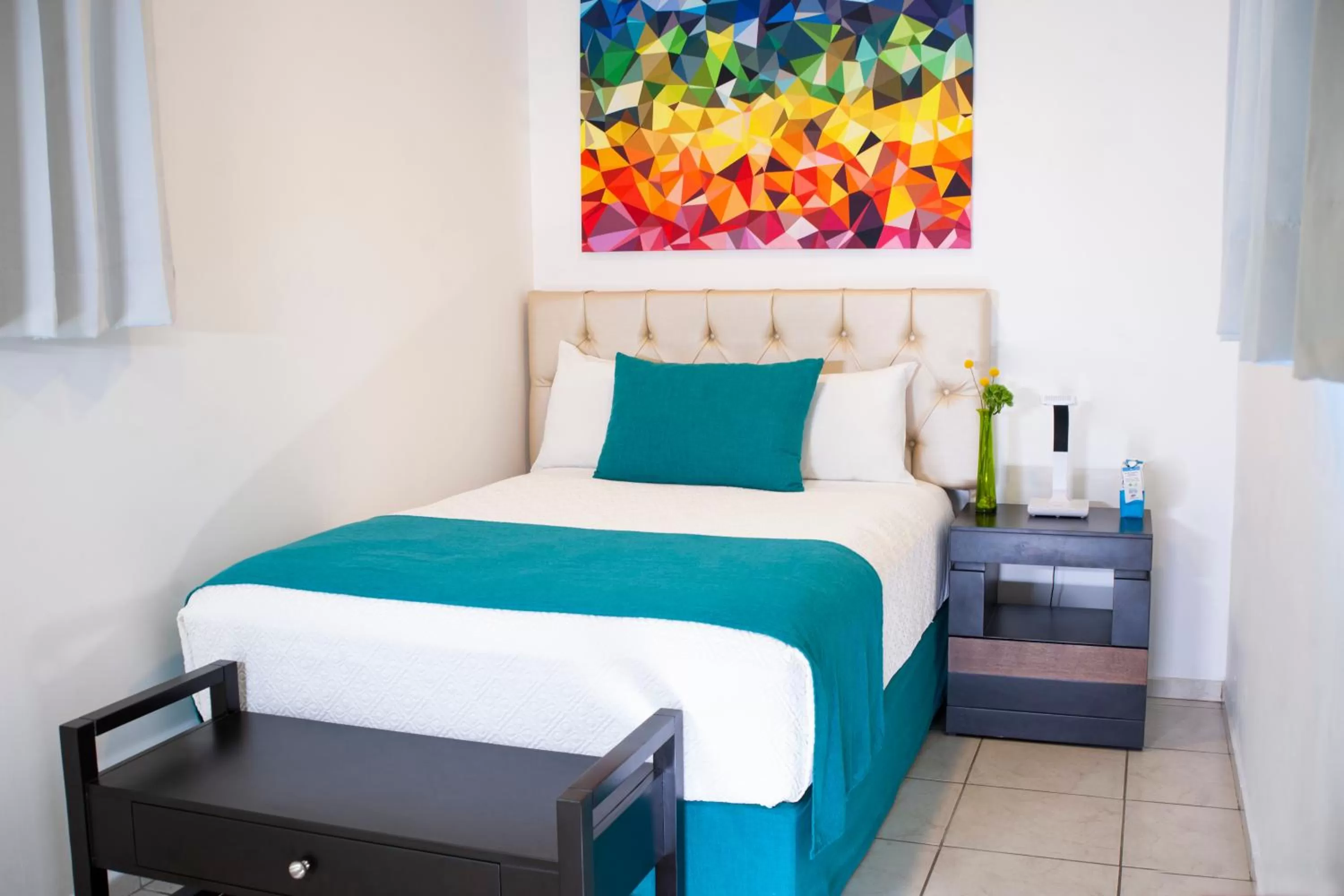 Bedroom, Bed in Container Inn Hotel Aeropuerto