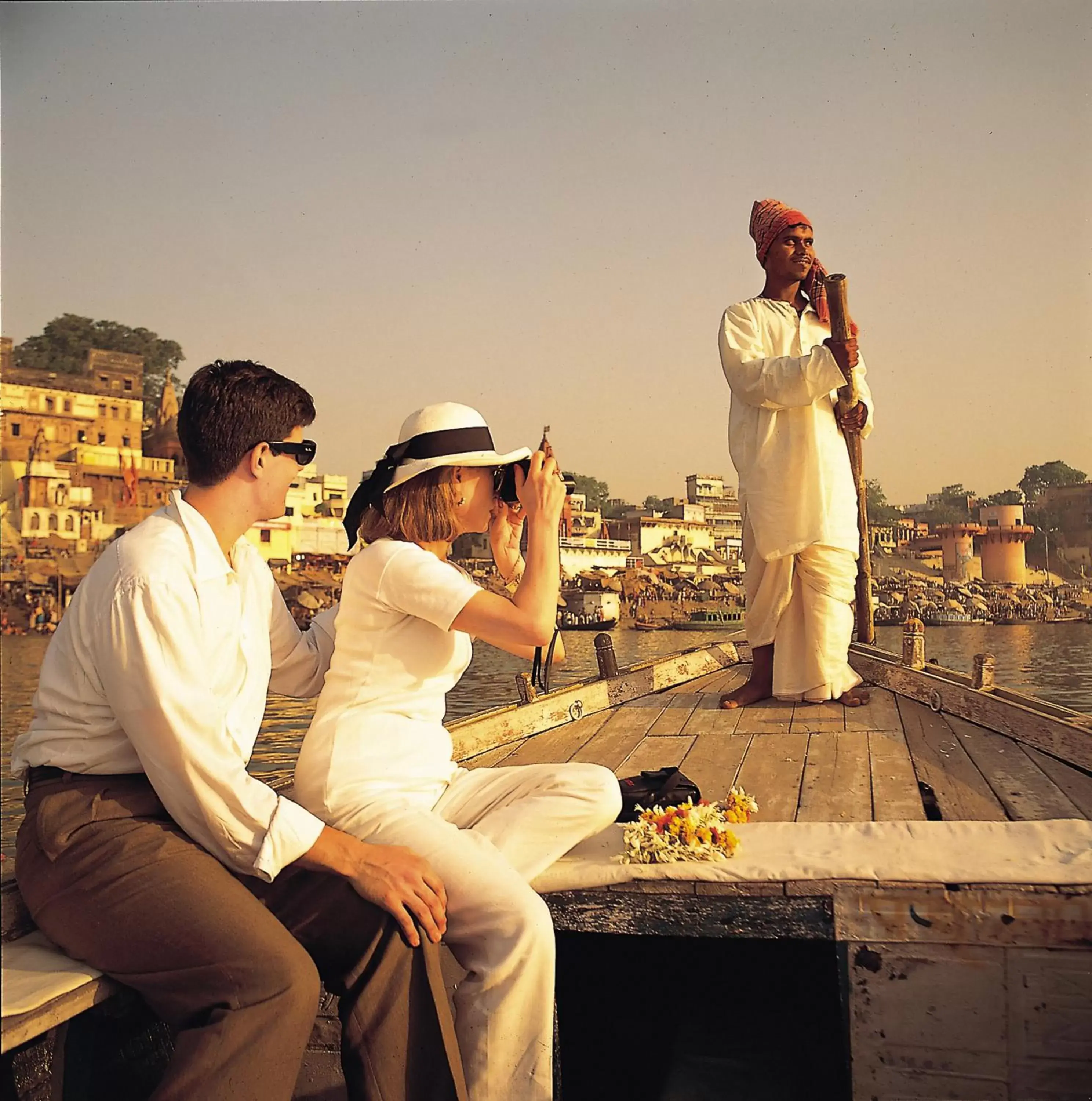 People in Taj Ganges Varanasi