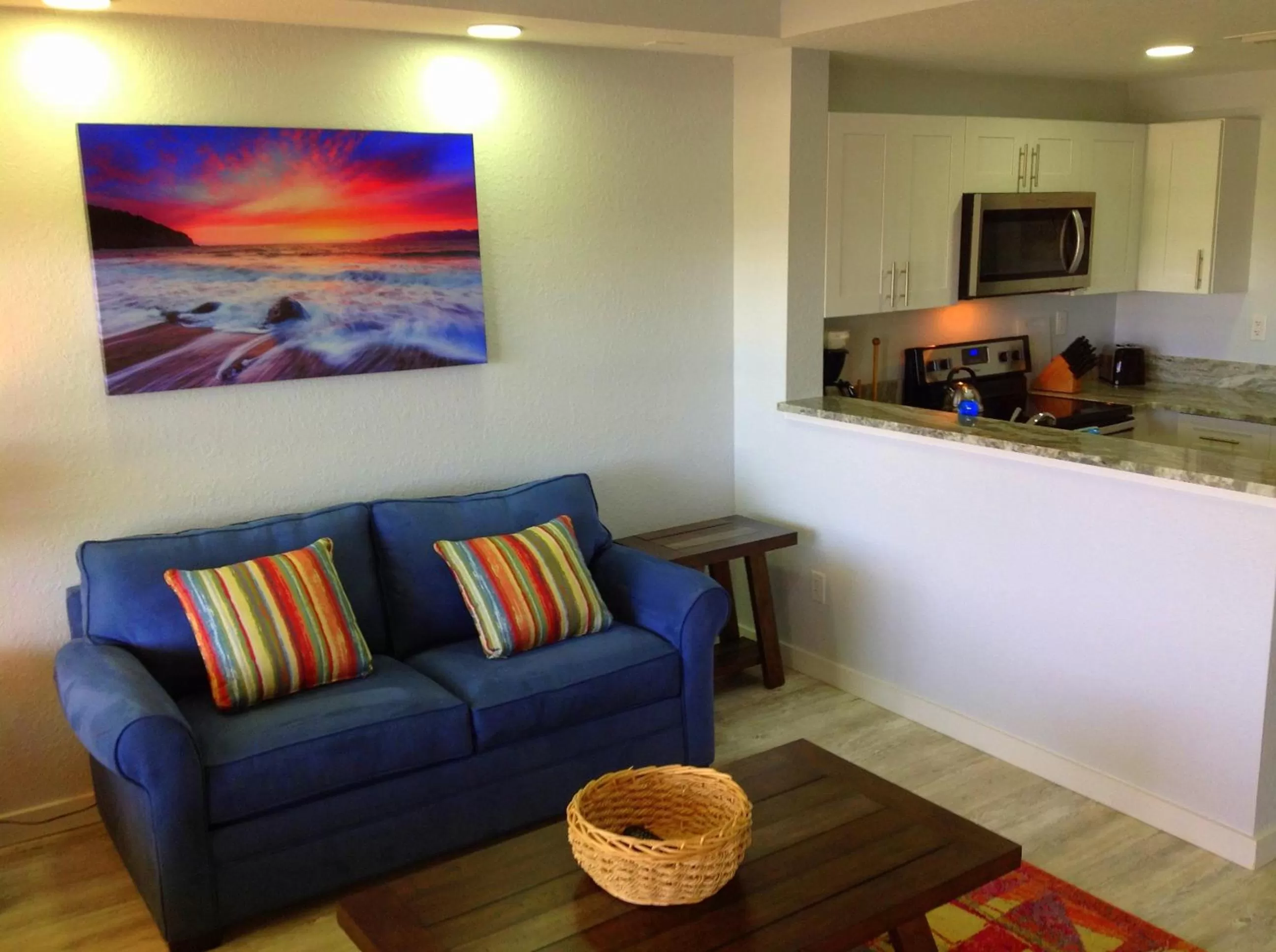 Living room in Vistalmar Beach Resort