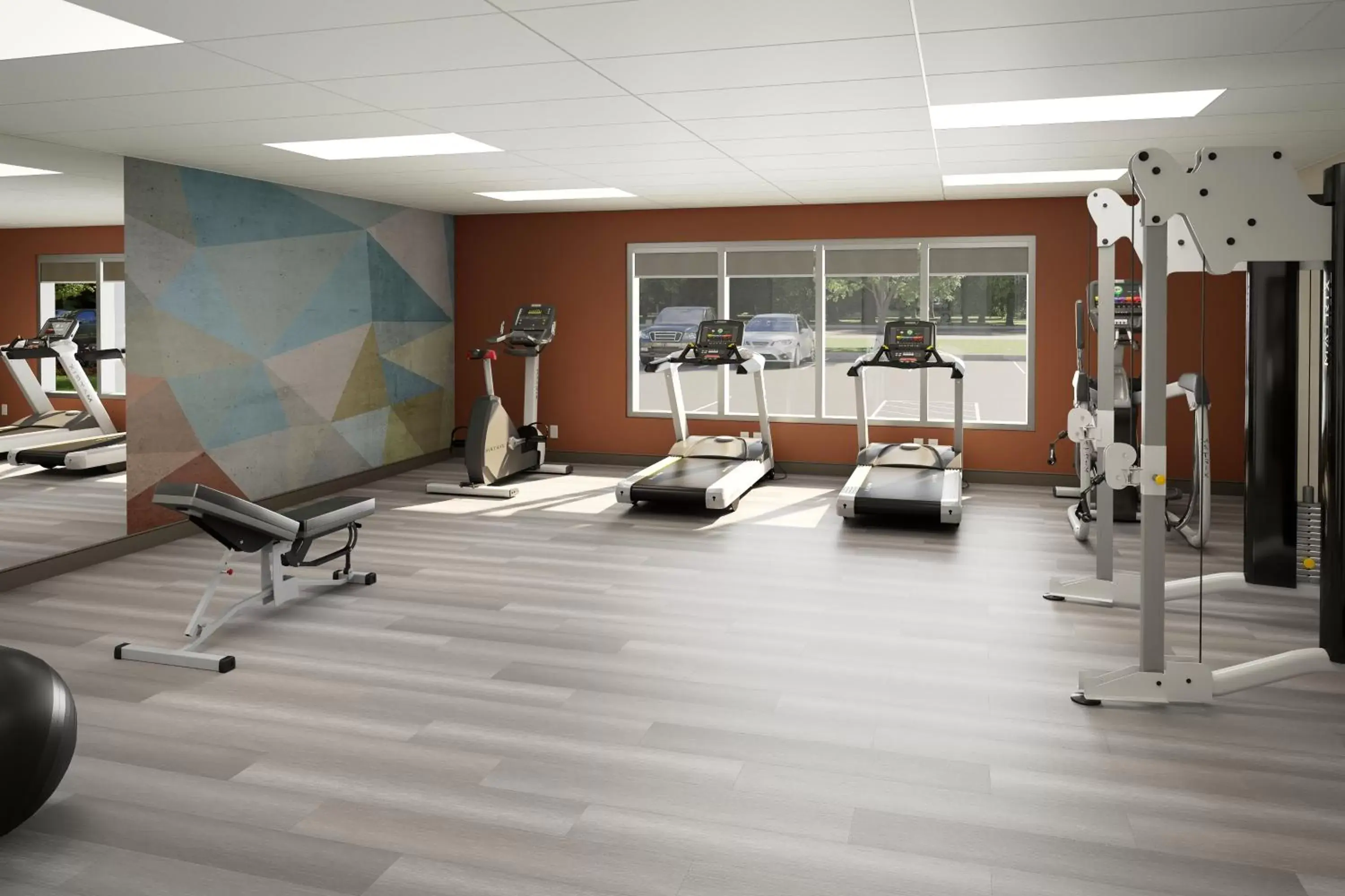 Fitness centre/facilities, Fitness Center/Facilities in Candlewood Suites - Columbia, an IHG Hotel