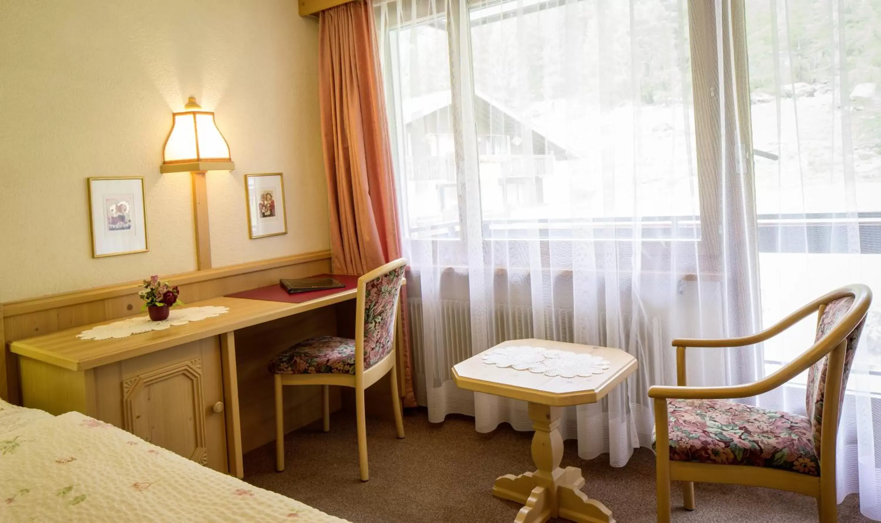 Decorative detail, Seating Area in Hotel Alpenhof