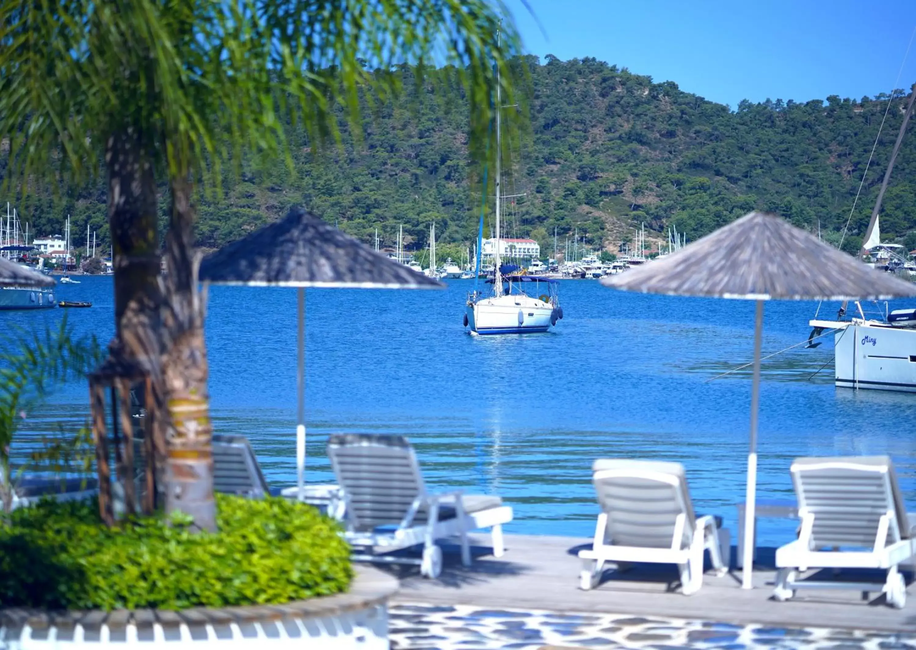 Patio in Yacht Classic Hotel - Boutique Class