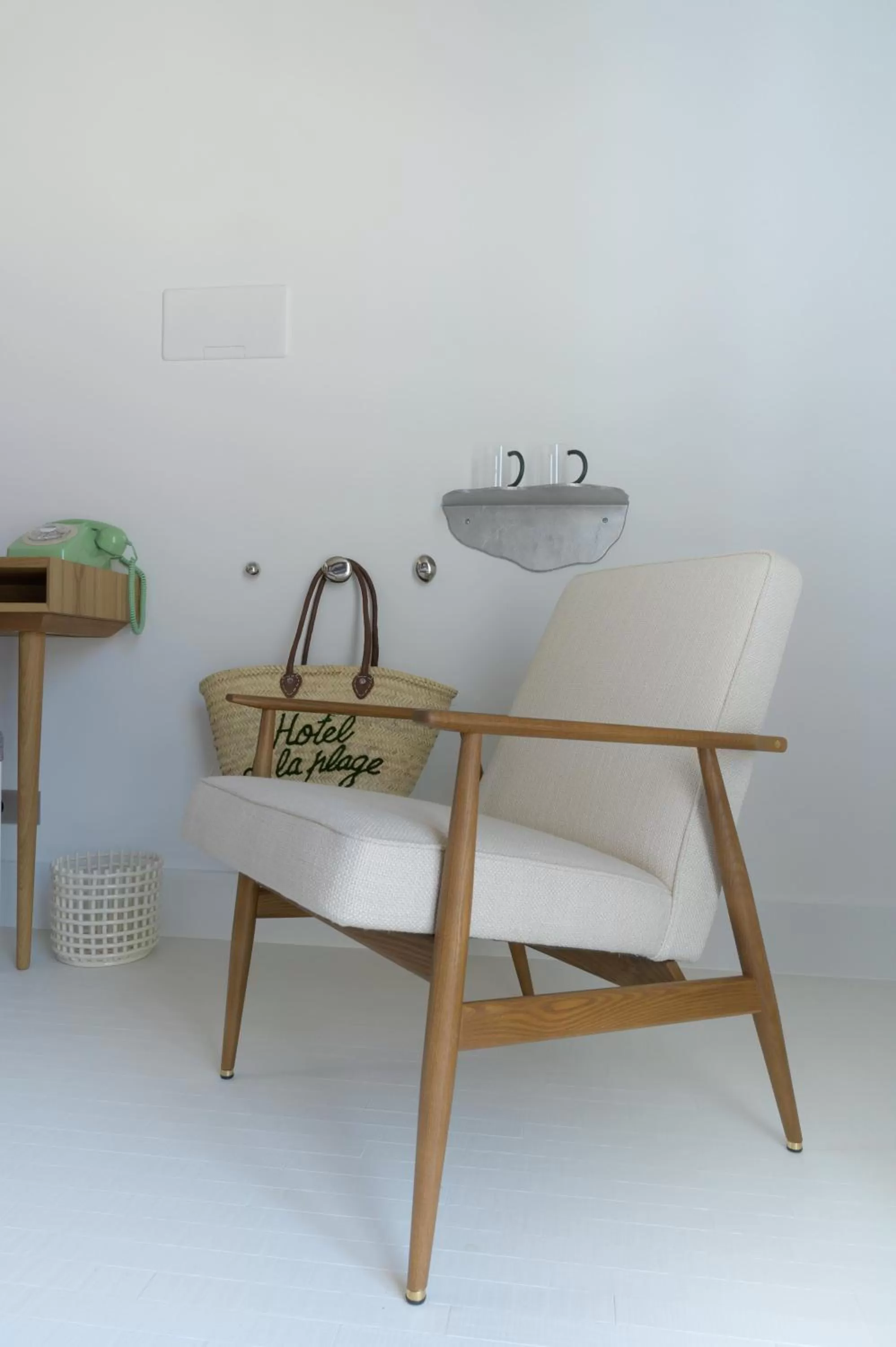 Bedroom in Hôtel de La Plage