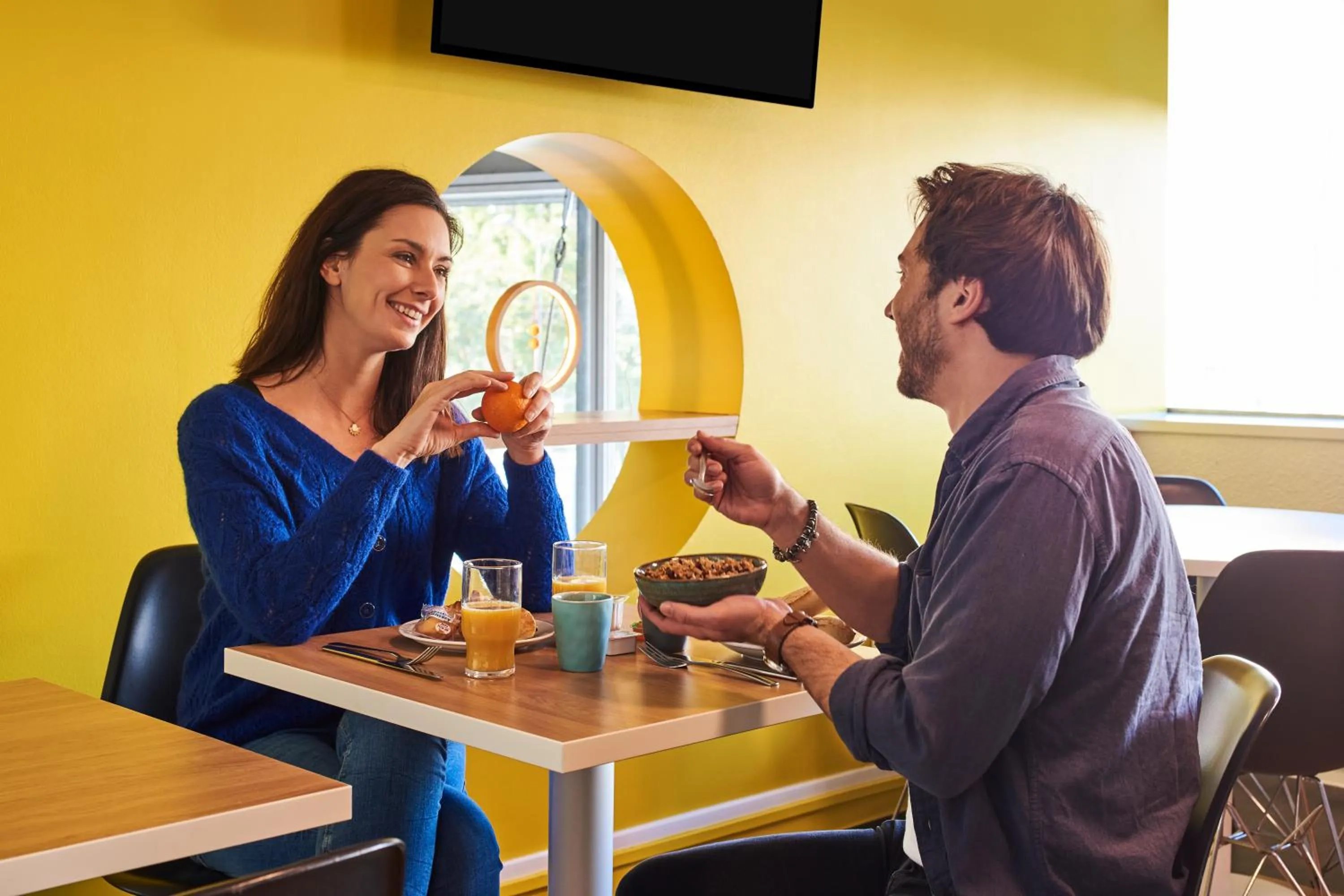 Breakfast in Aparthotel Adagio Access Paris La Villette
