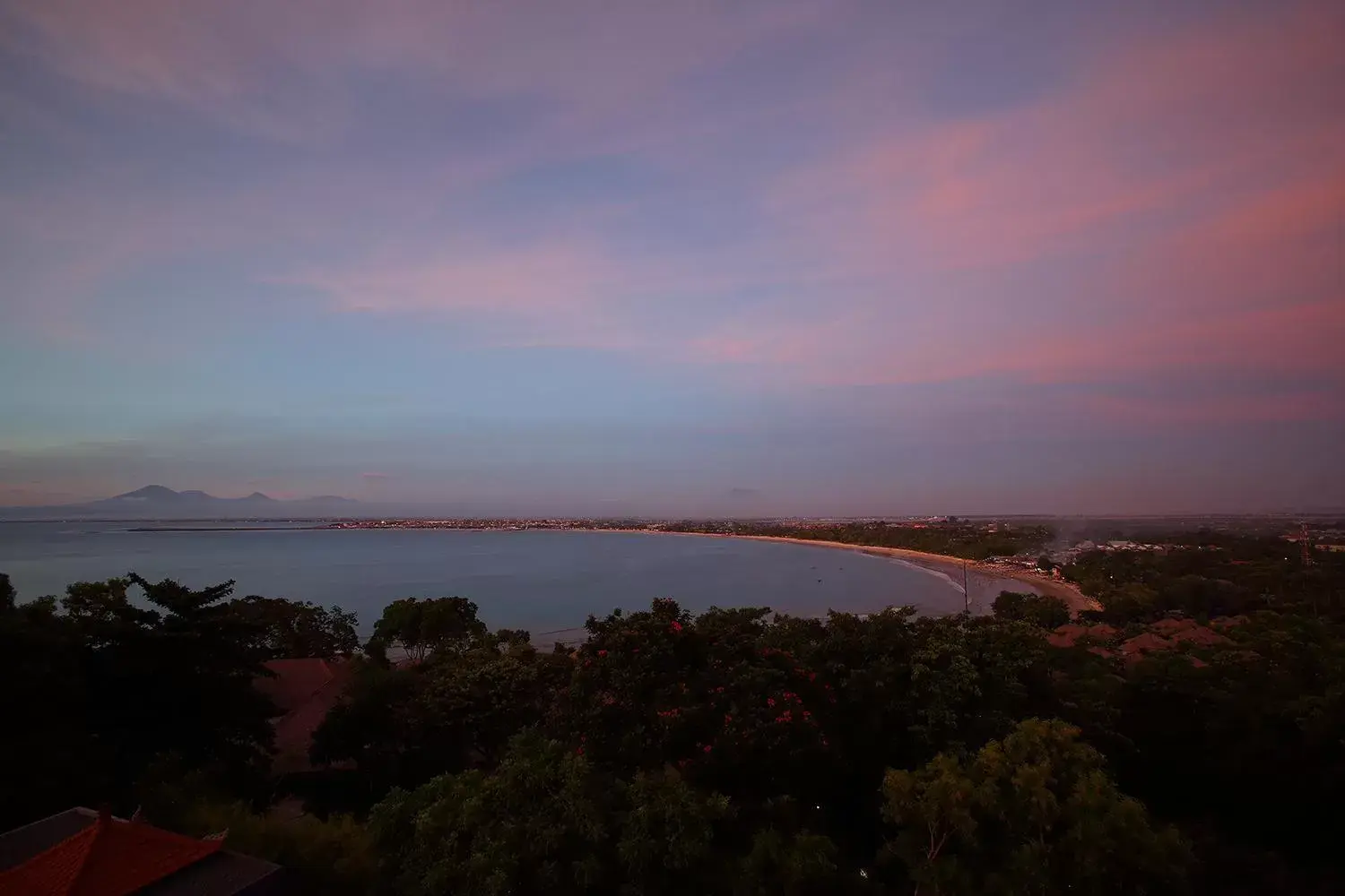 Sea view in Del Cielo Villa Jimbaran