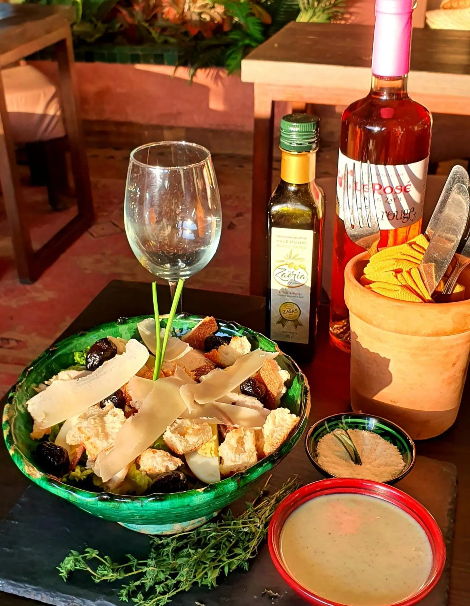 Food and drinks in Riad Monceau