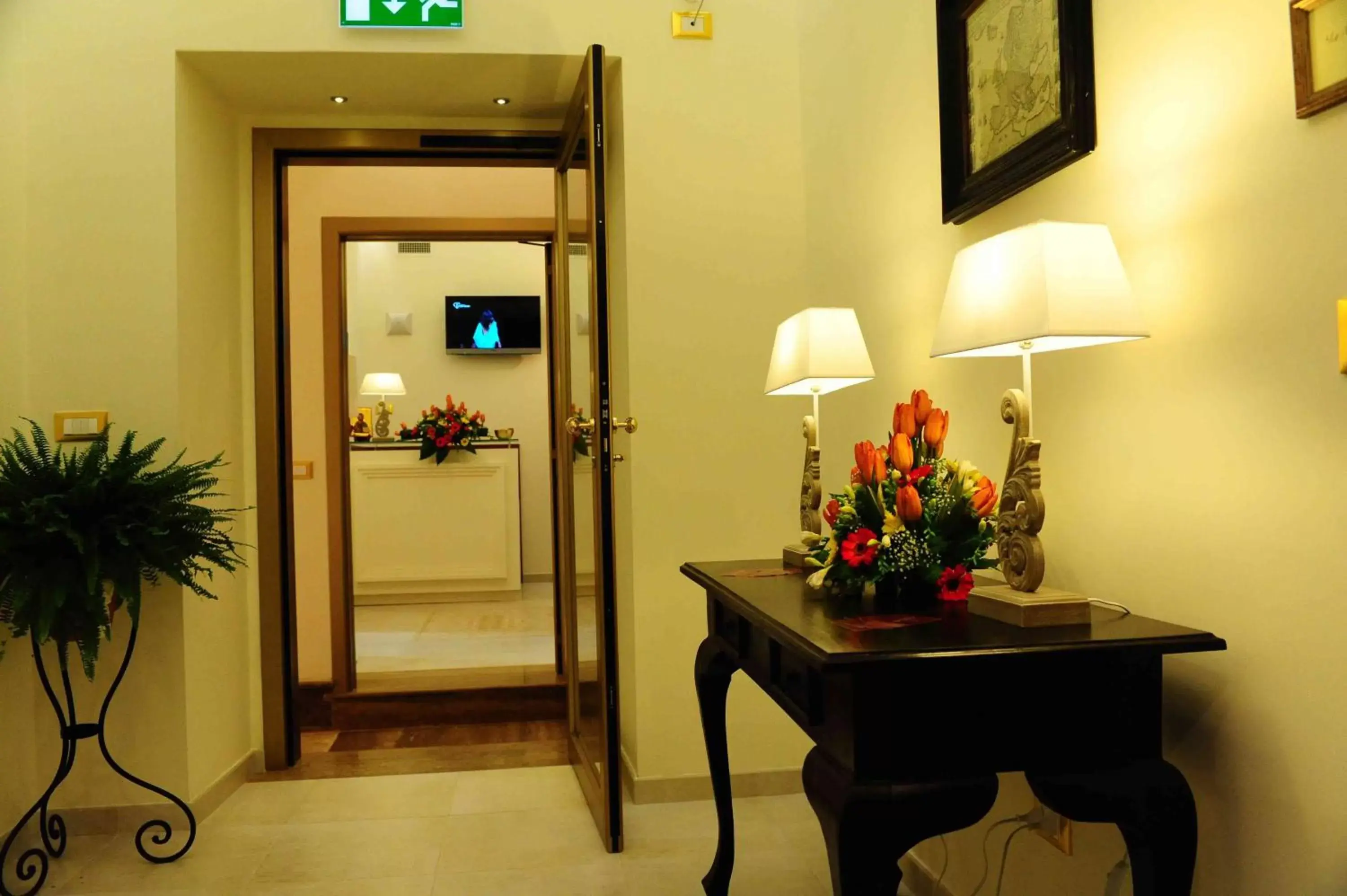 Lobby or reception in La Civetta