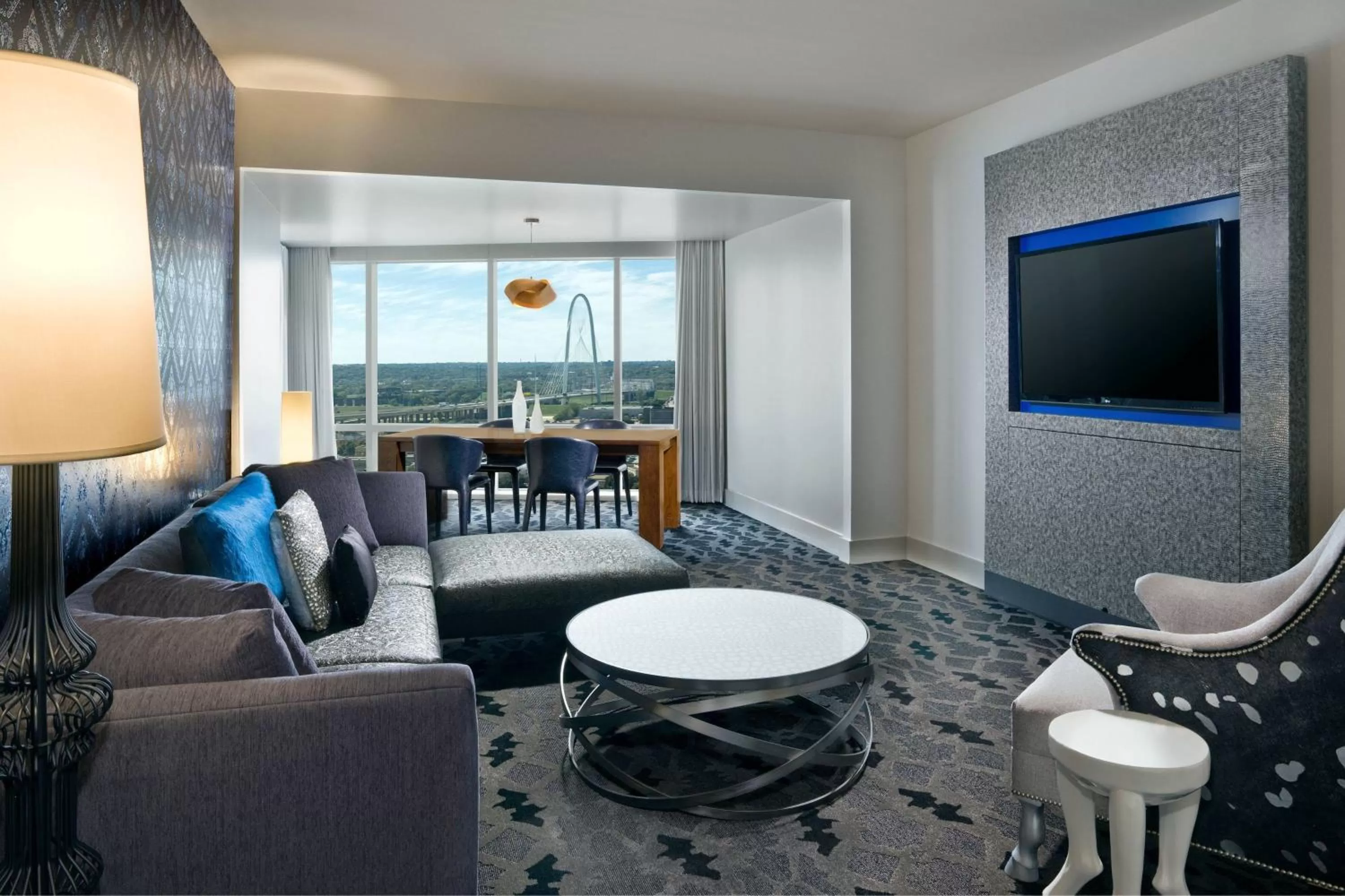 Living room in W Dallas