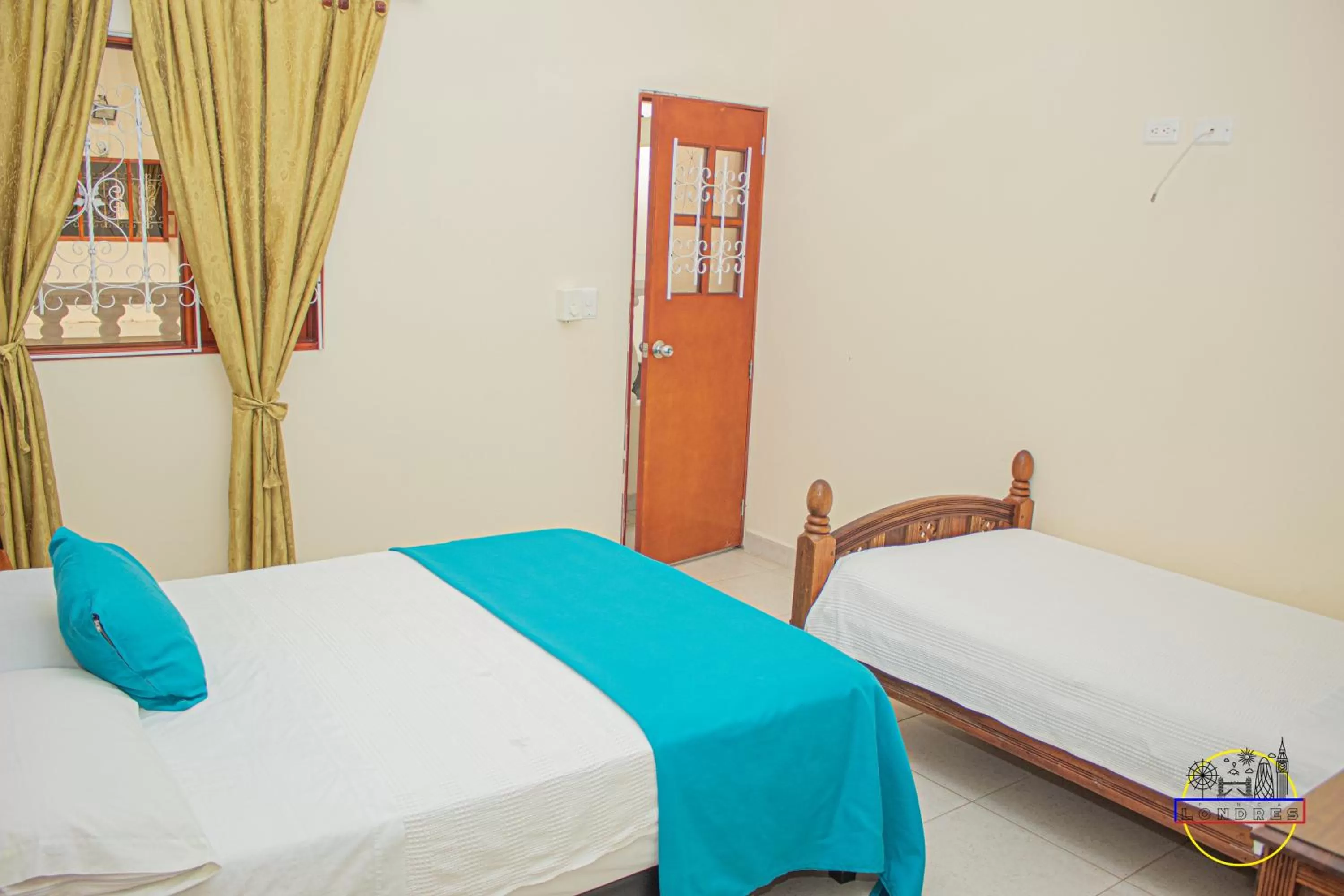 Bed in Hotel Finca Londres