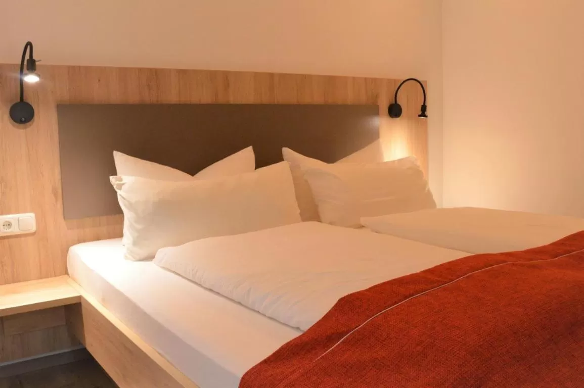 Bed in Gästehaus Bühler