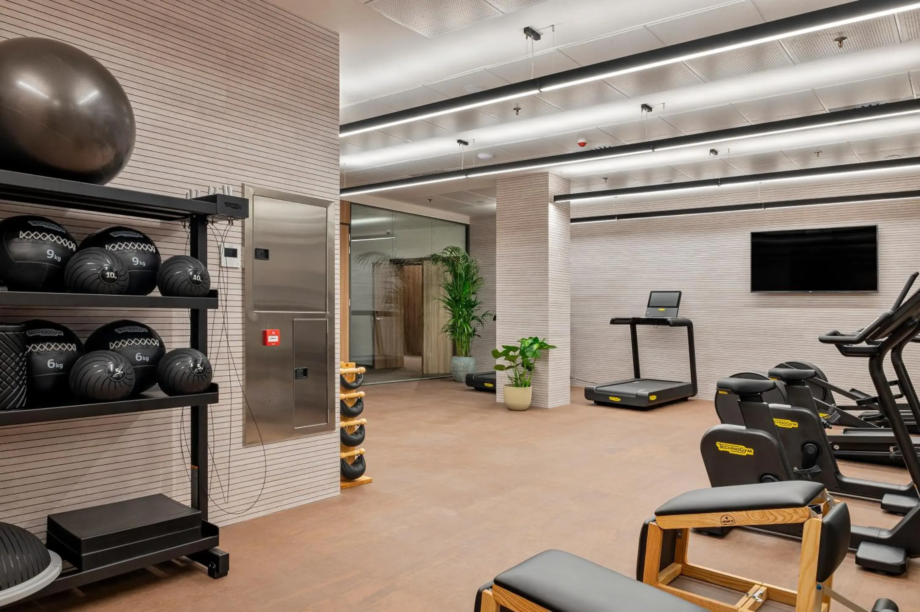 Fitness centre/facilities in ME Barcelona Fitness centre/facilities in ME Barcelona