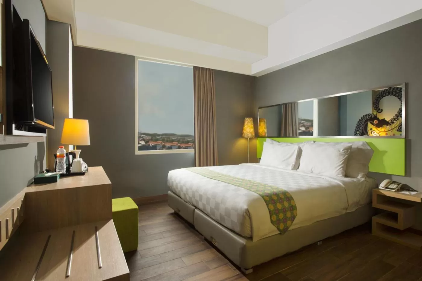 Bedroom, Bed in Khas Hotel Pekalongan