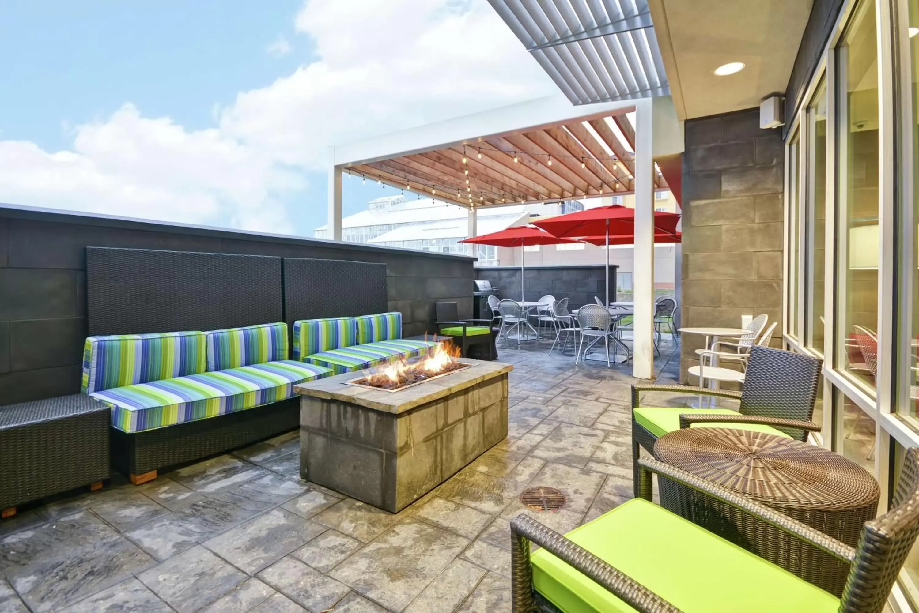 Patio in Home2 Suites By Hilton Rapid City