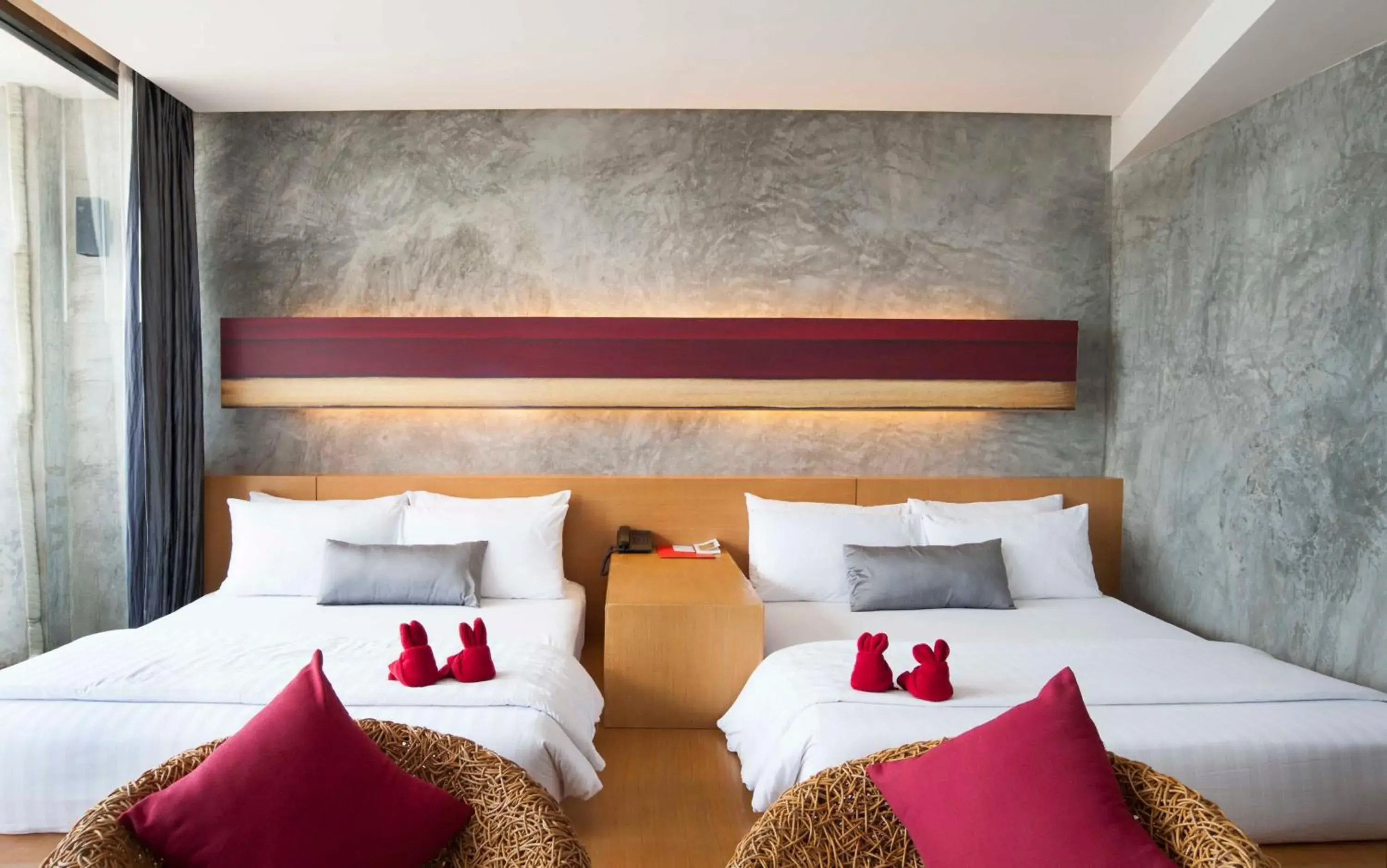 Bed in The Now Hotel - SHA Extra Plus