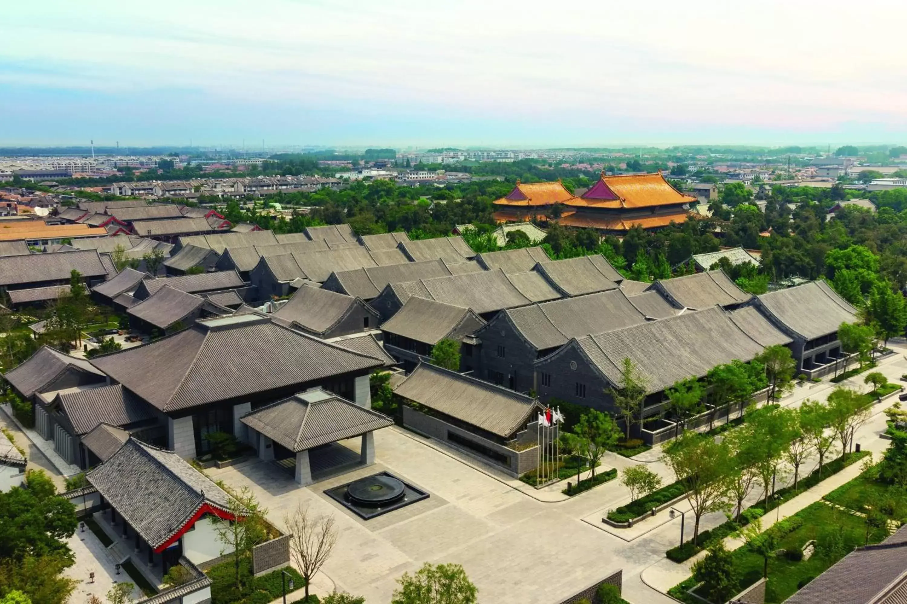 Property building, Bird's-eye View in JW Marriott Hotel Qufu