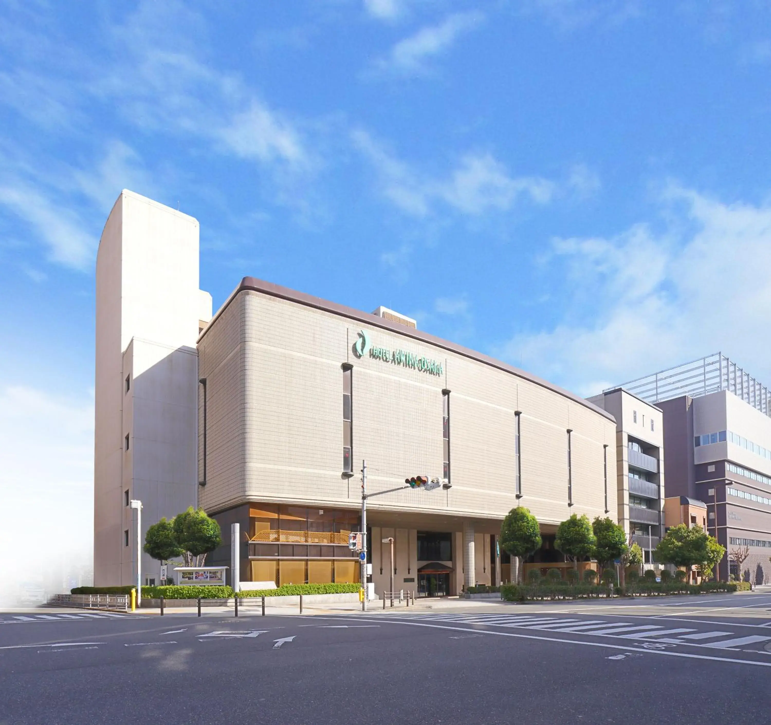 Property building in Hotel Awina Osaka