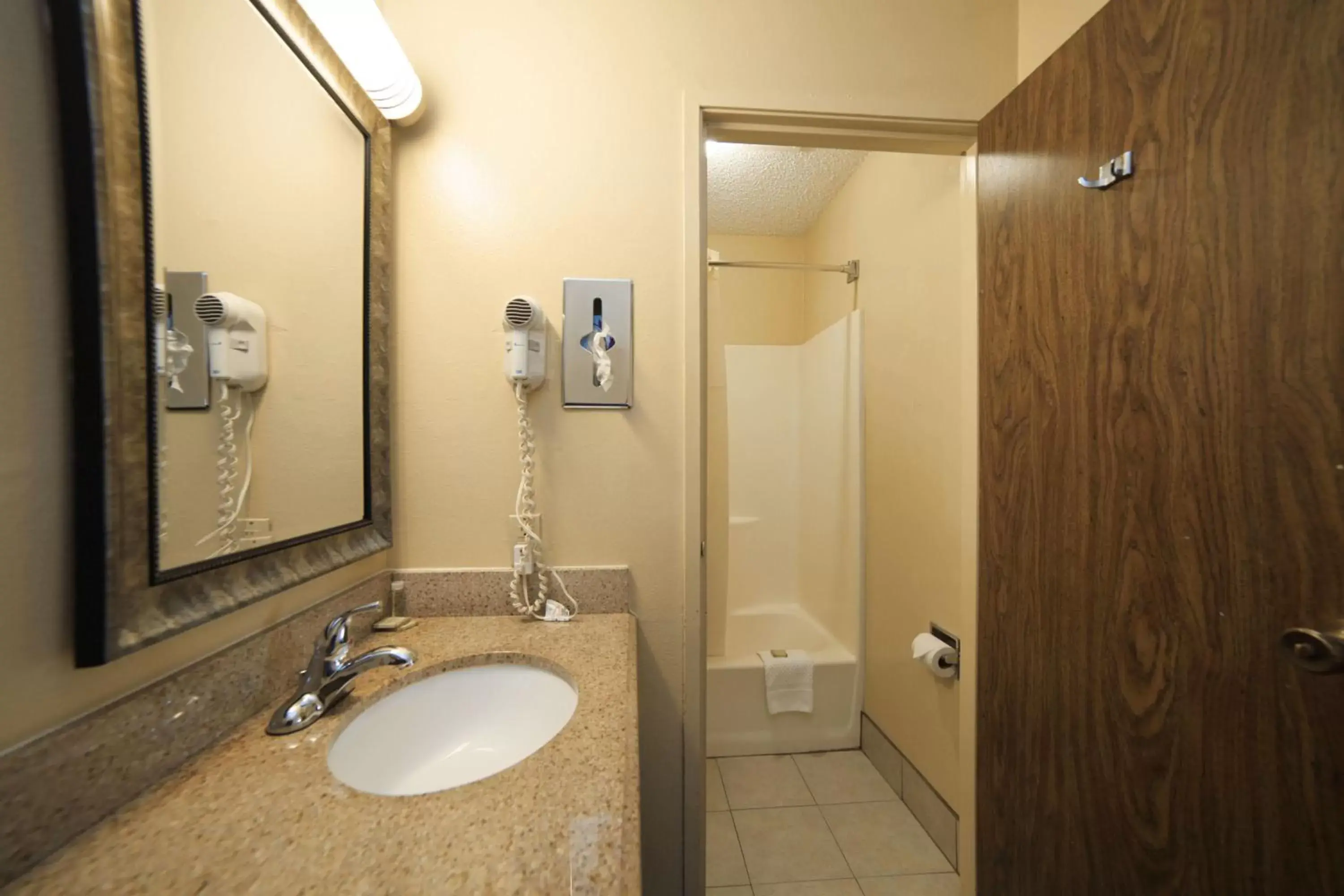 Bathroom in Super 8 by Wyndham Natchitoches