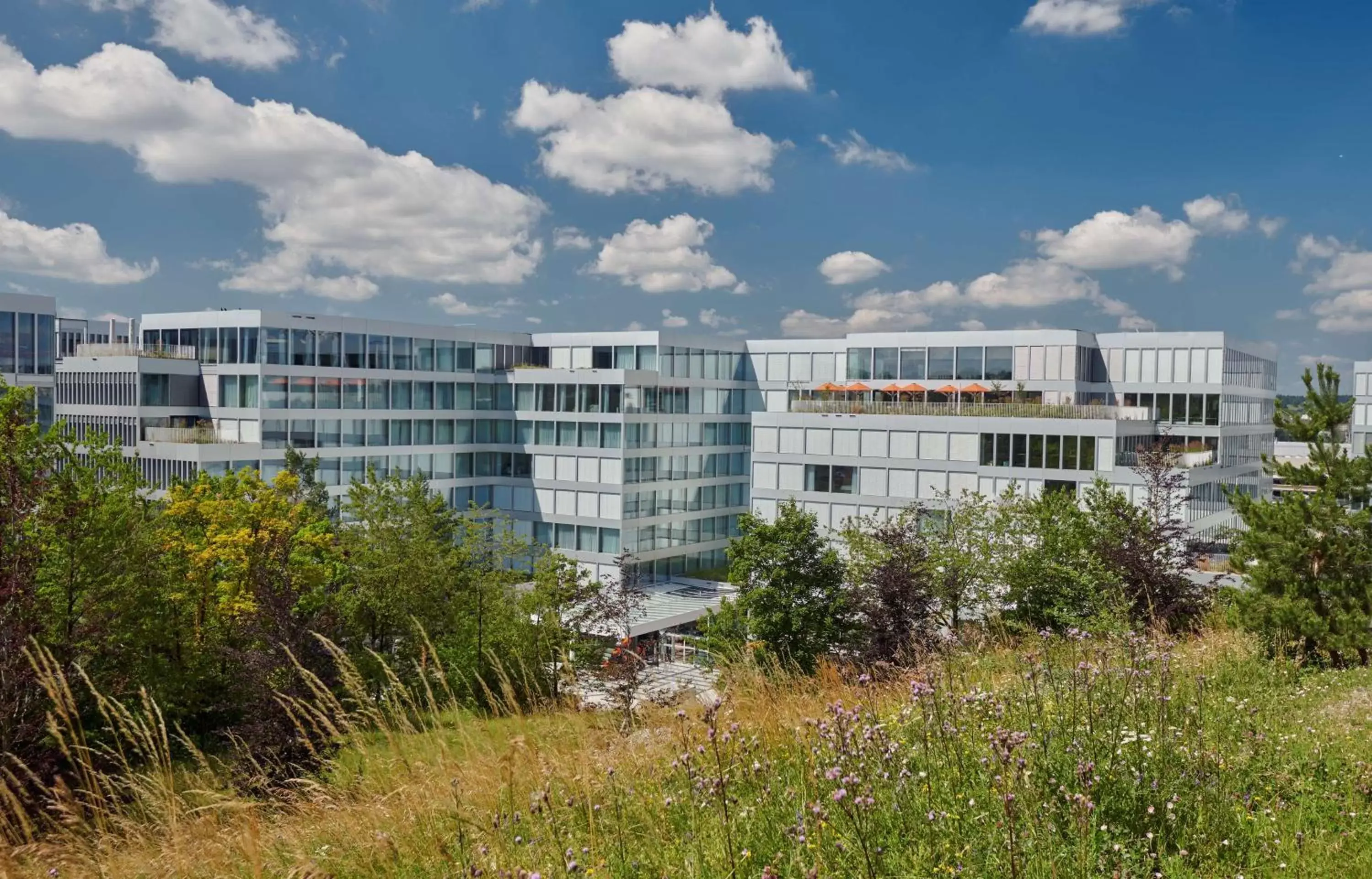 Property building in Hyatt Regency Zurich Airport Circle Property building in Hyatt Regency Zurich Airport Circle
