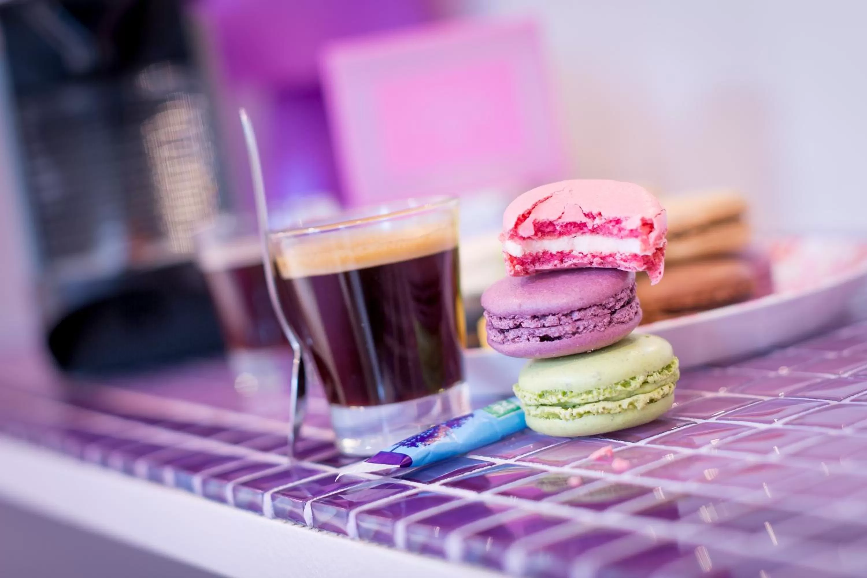 Food and drinks in Hotel La Petite Rosa