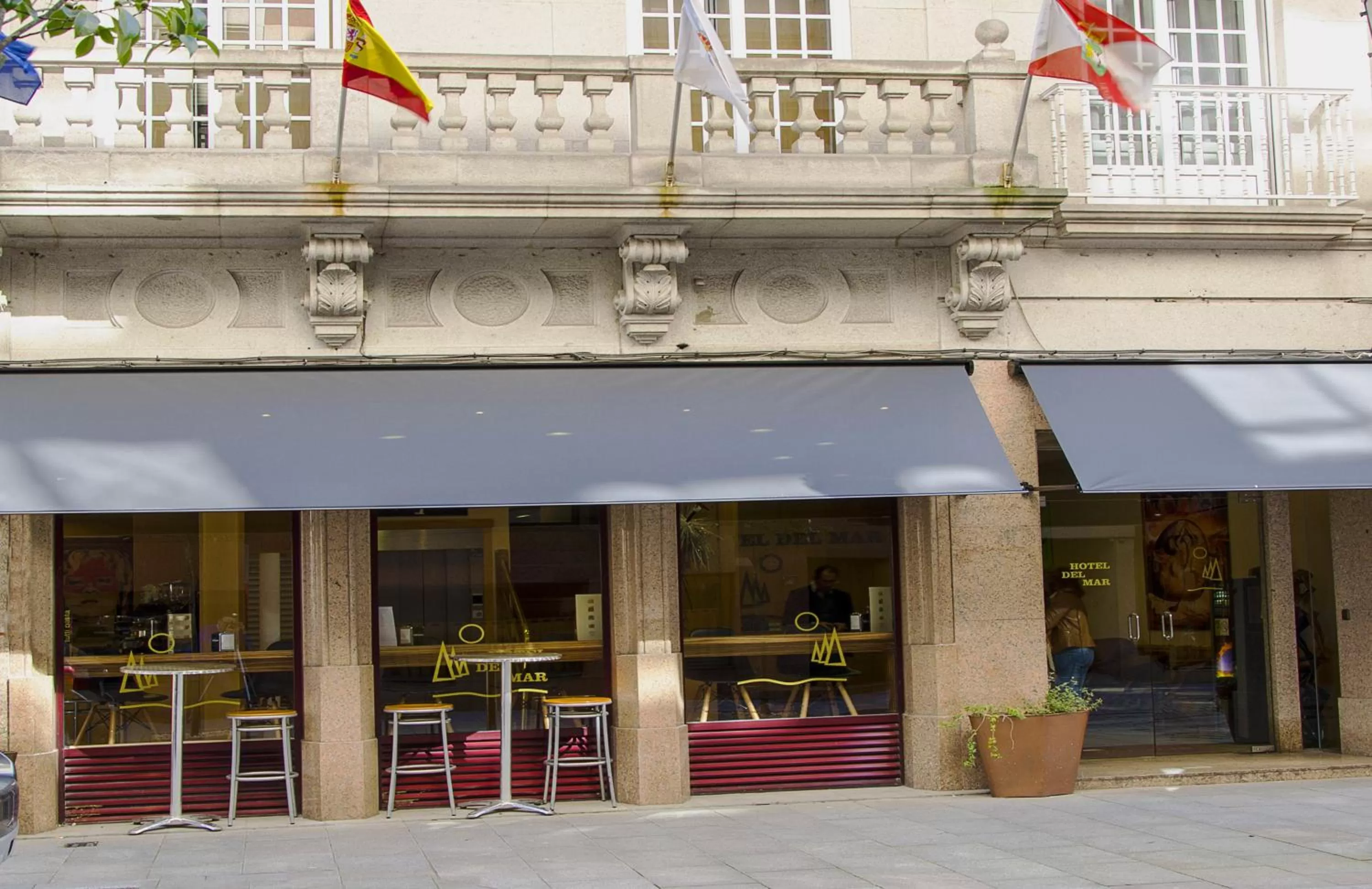 Facade/entrance in Hotel del Mar Vigo
