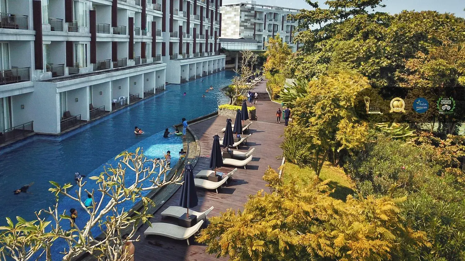 Day, Pool View in R Hotel Rancamaya