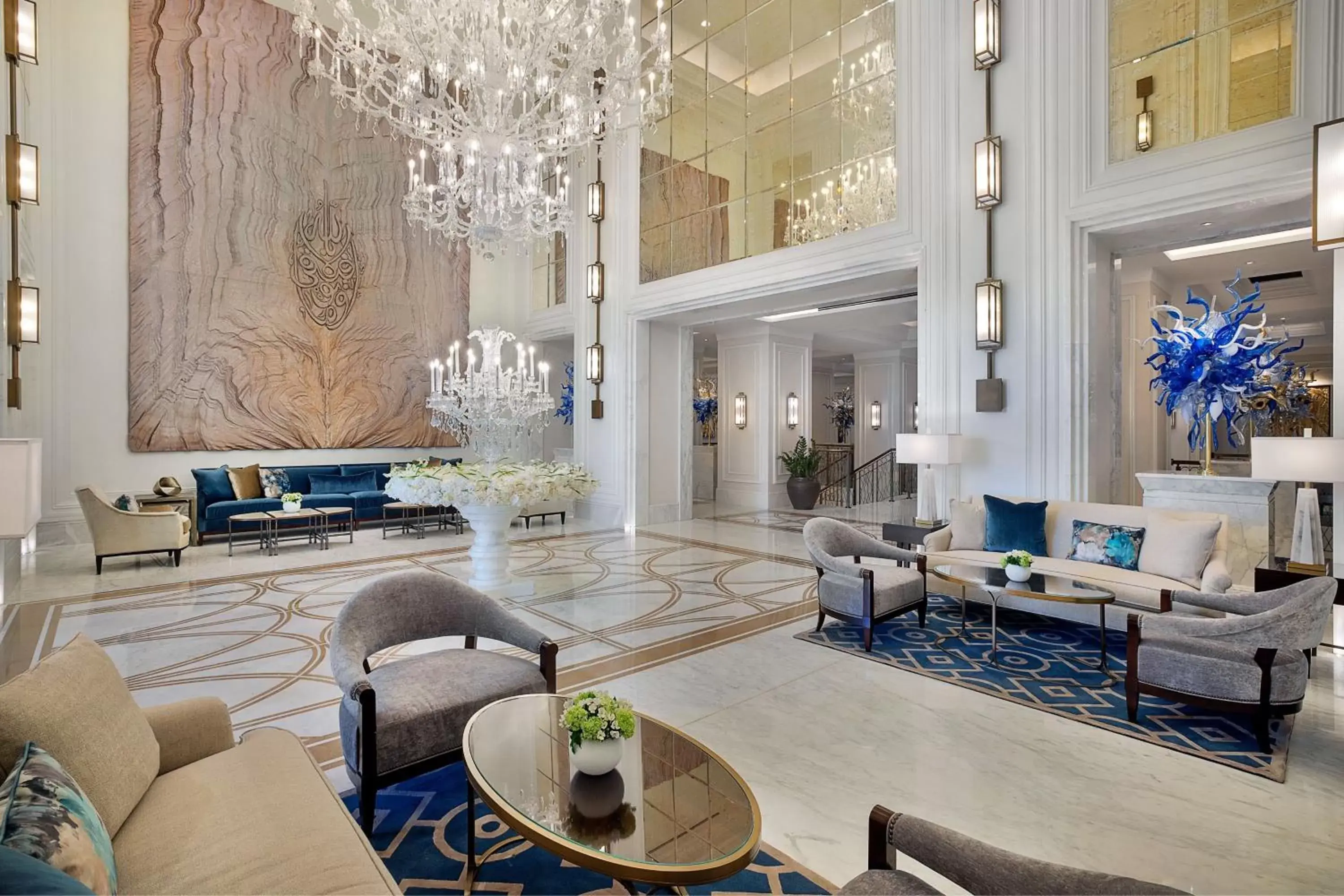 Lobby or reception in The Ritz-Carlton, Amman