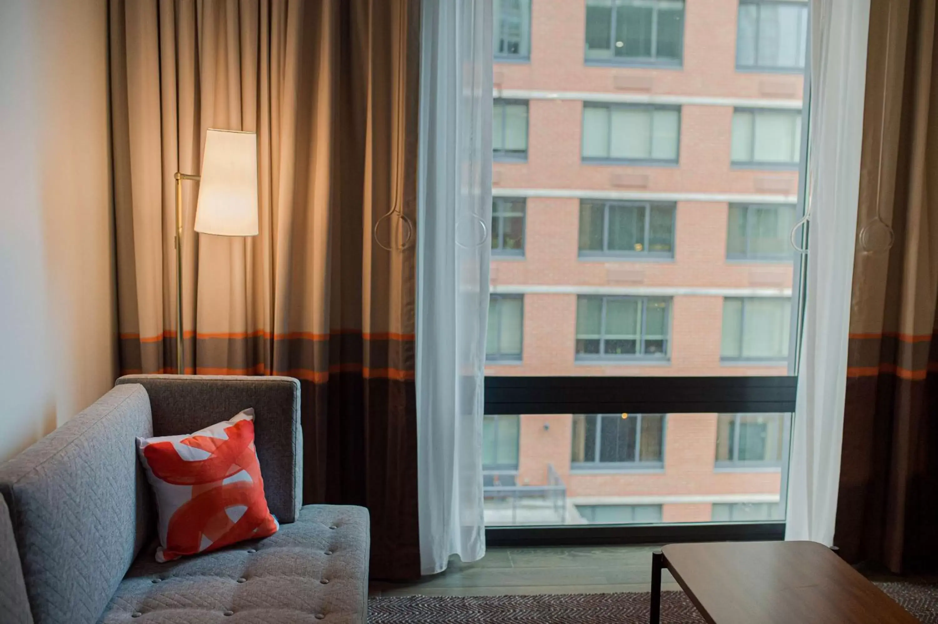 Photo of the whole room, Seating Area in Canopy By Hilton Jersey City Arts District